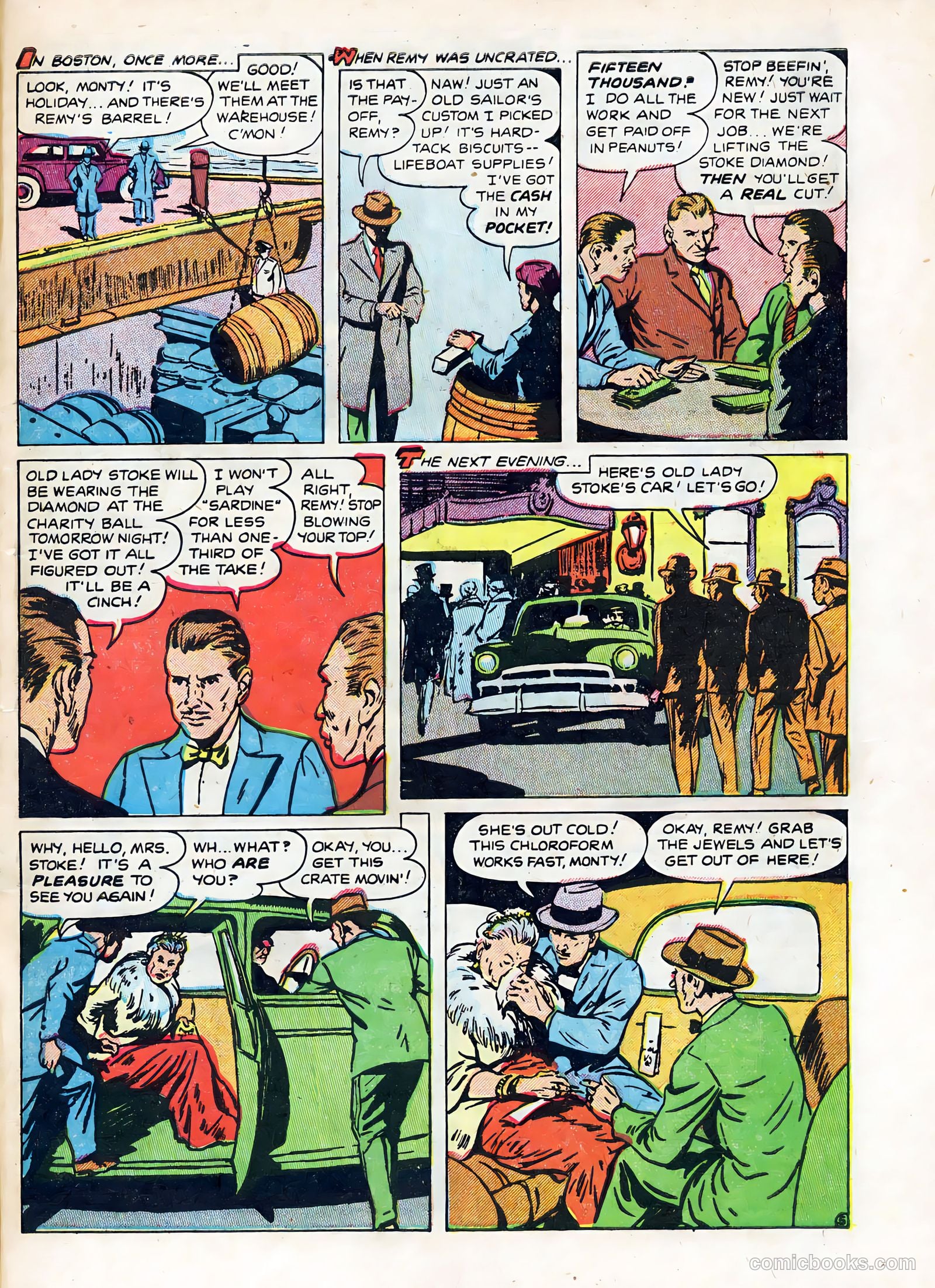 Real Clue Crime Stories #8 — page 47 of 52