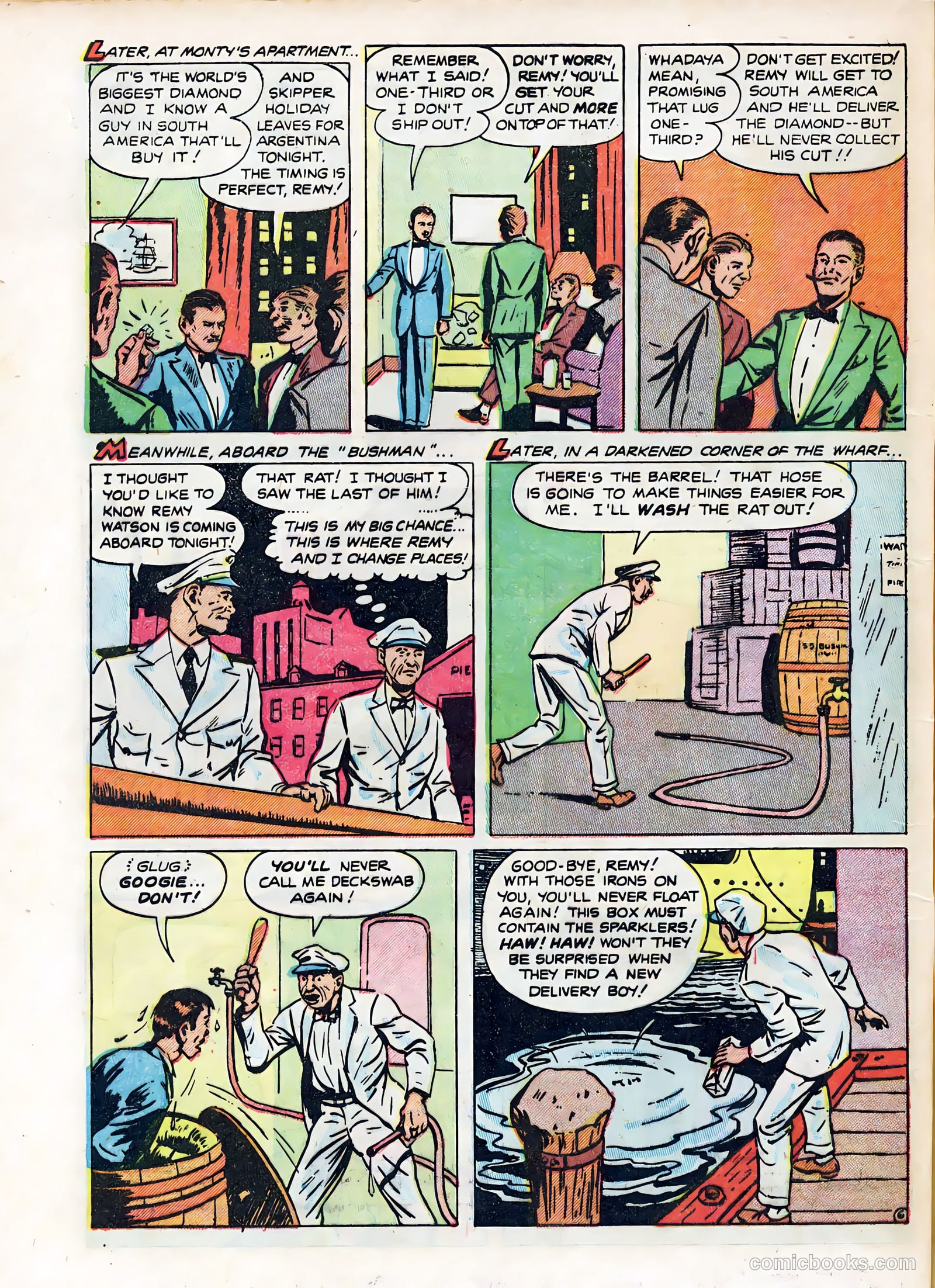 Real Clue Crime Stories #8 — page 48 of 52