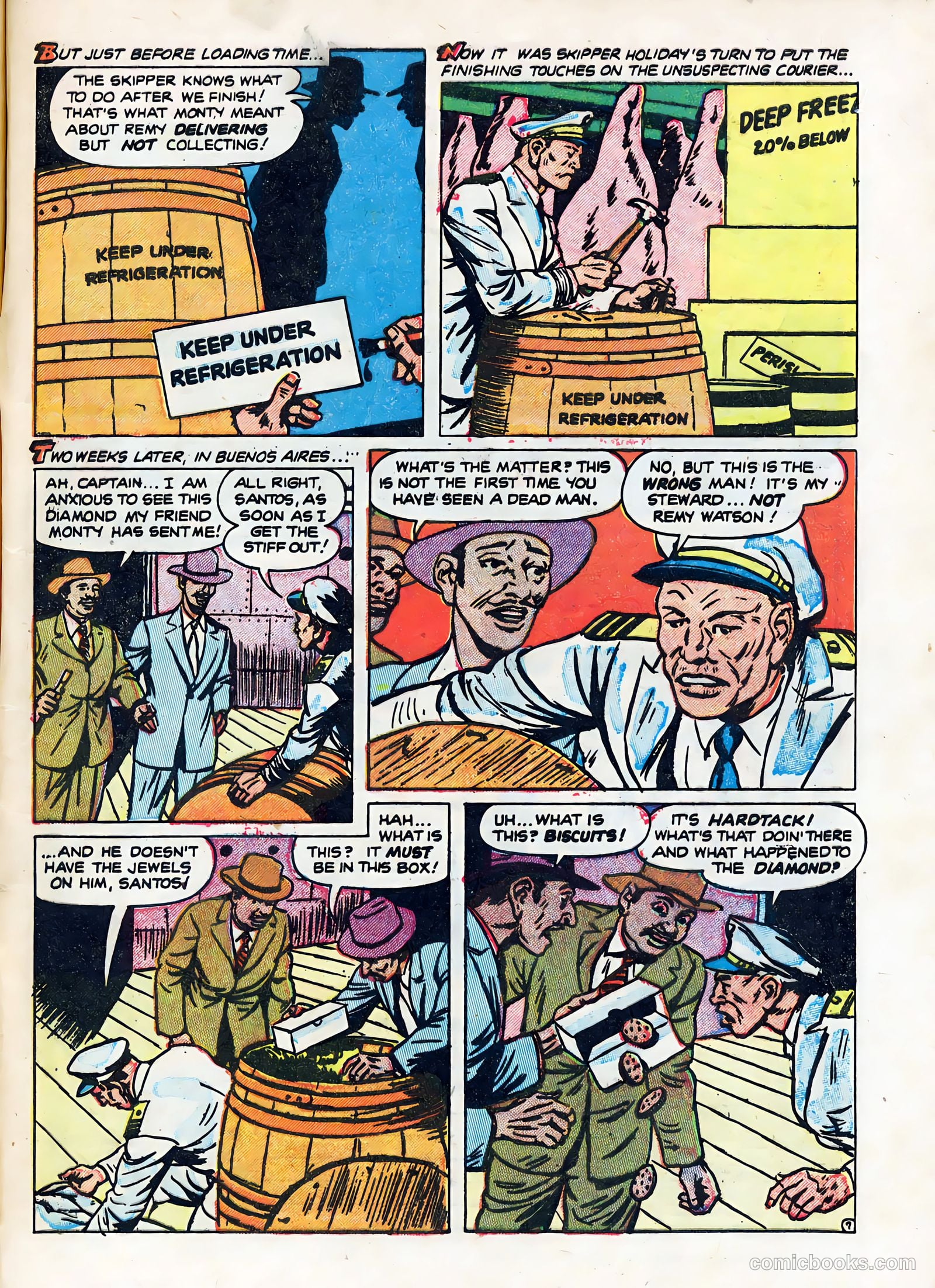 Real Clue Crime Stories #8 — page 49 of 52