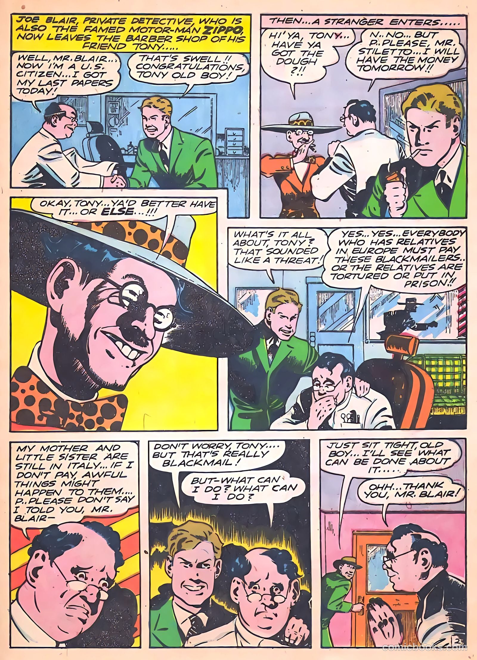 Clue Comics #5 — page 45 of 69