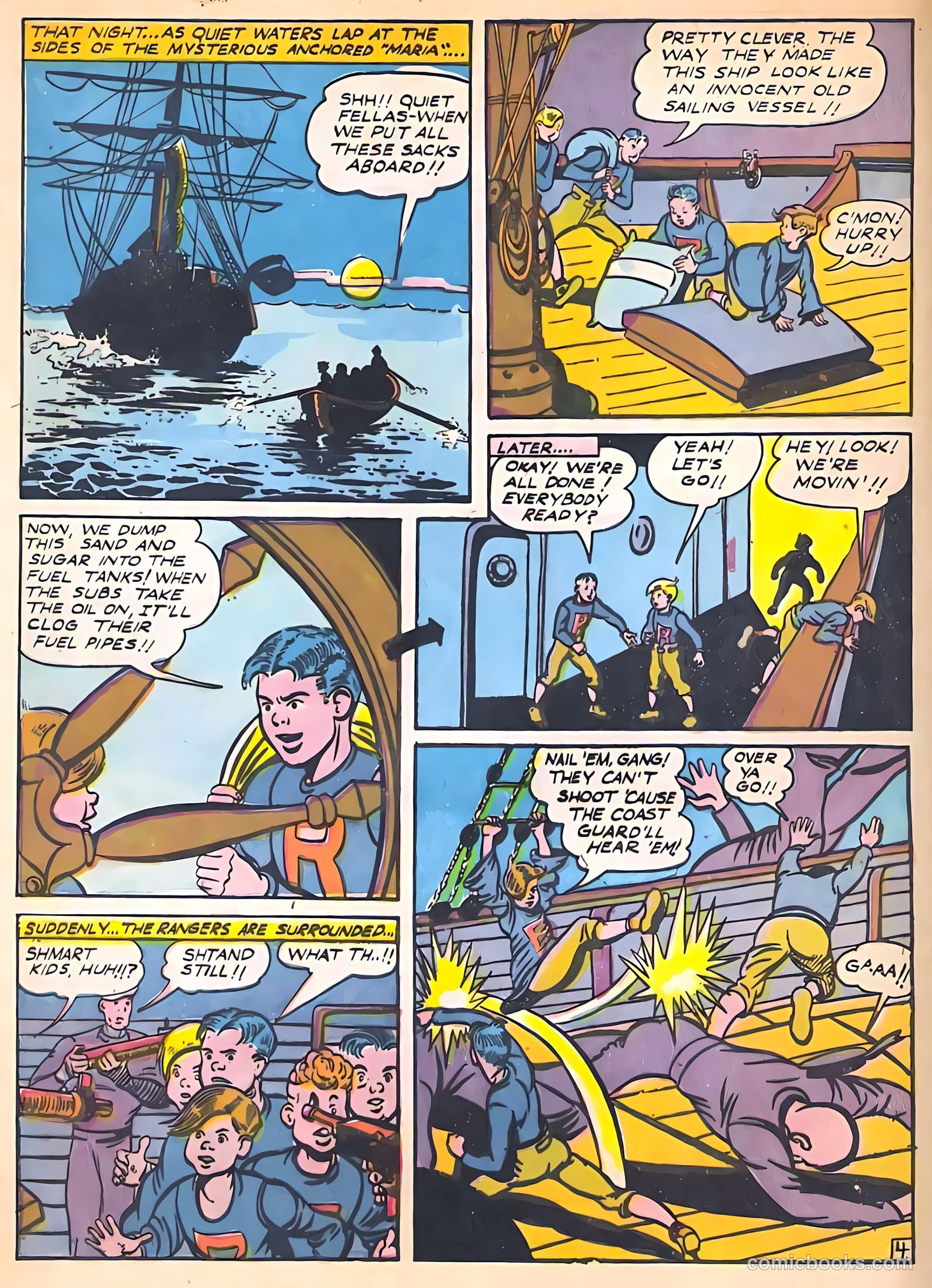 Clue Comics #5 — page 56 of 69