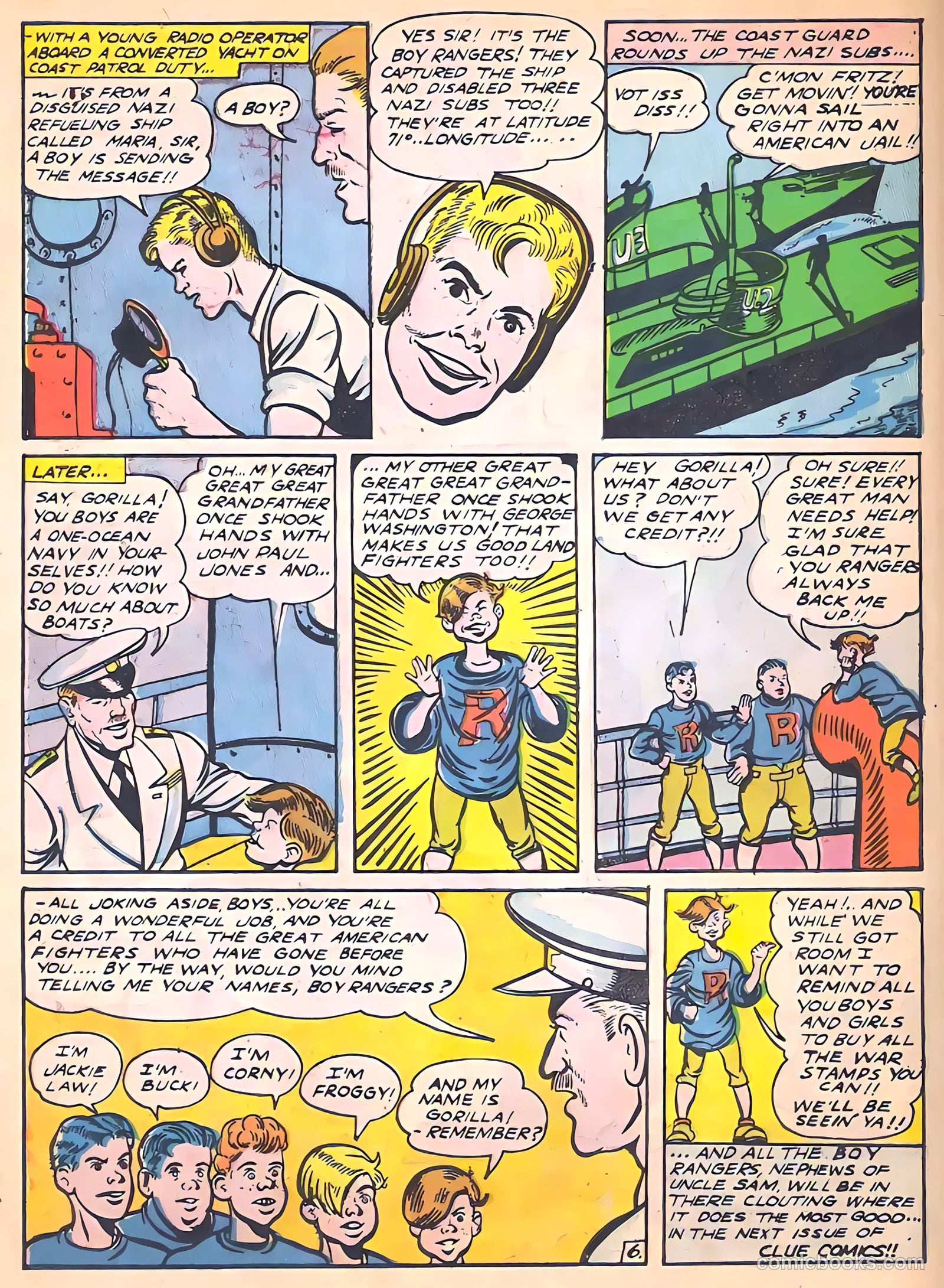 Clue Comics #5 — page 58 of 69