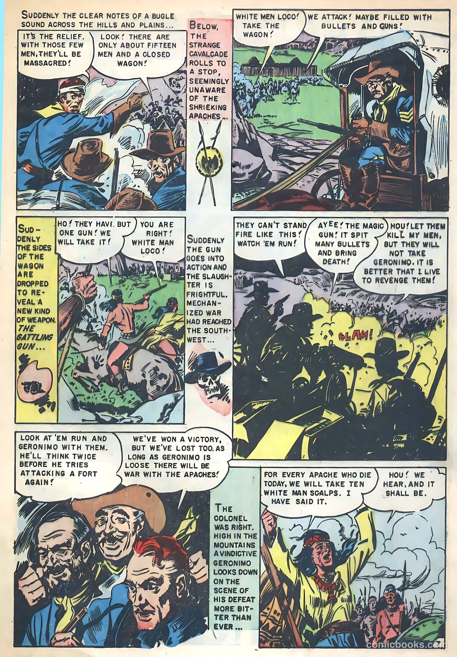 Geronimo 3 - And His Apache Murderers #1 — page 9 of 36