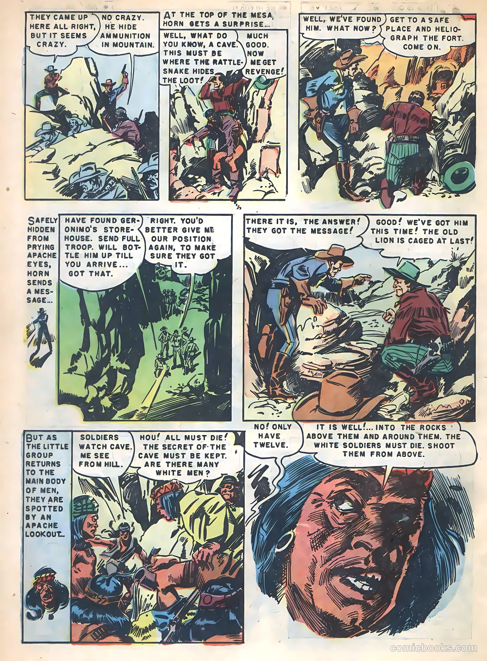 Geronimo 3 - And His Apache Murderers #1 — page 14 of 36