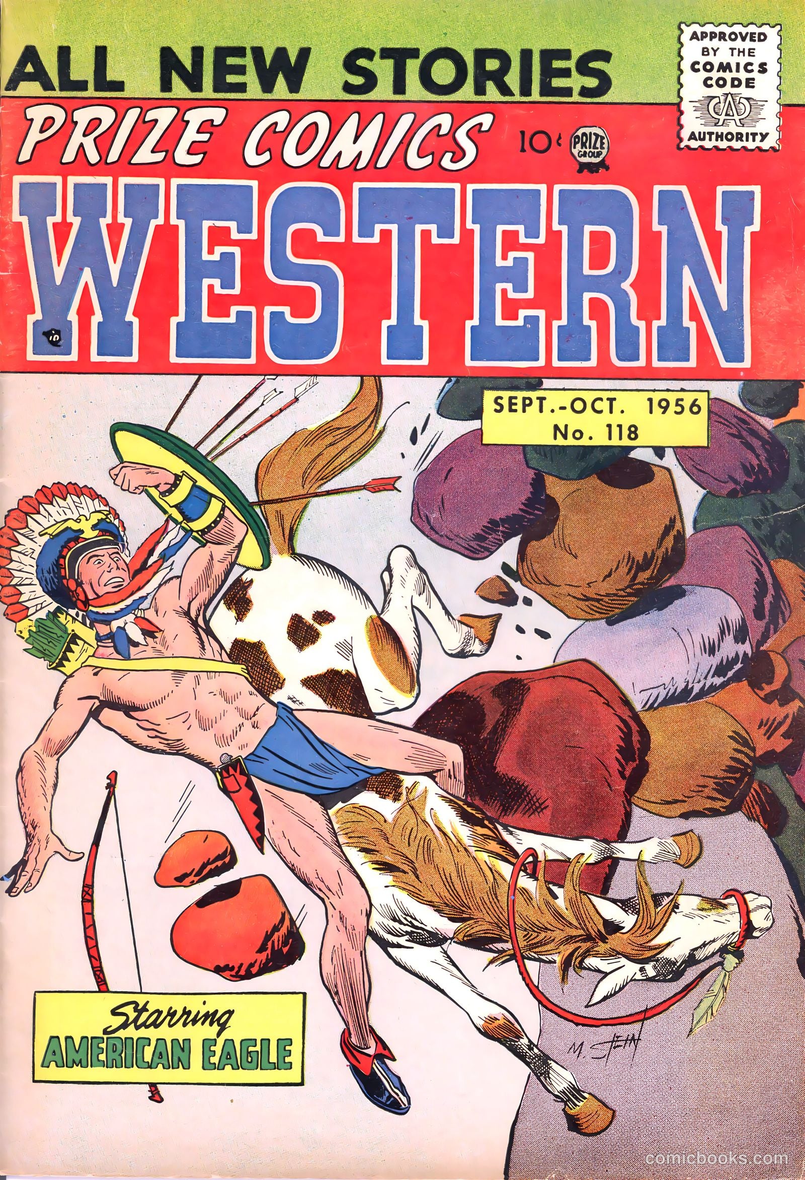 Prize Comics Western #118 — page 1 of 36