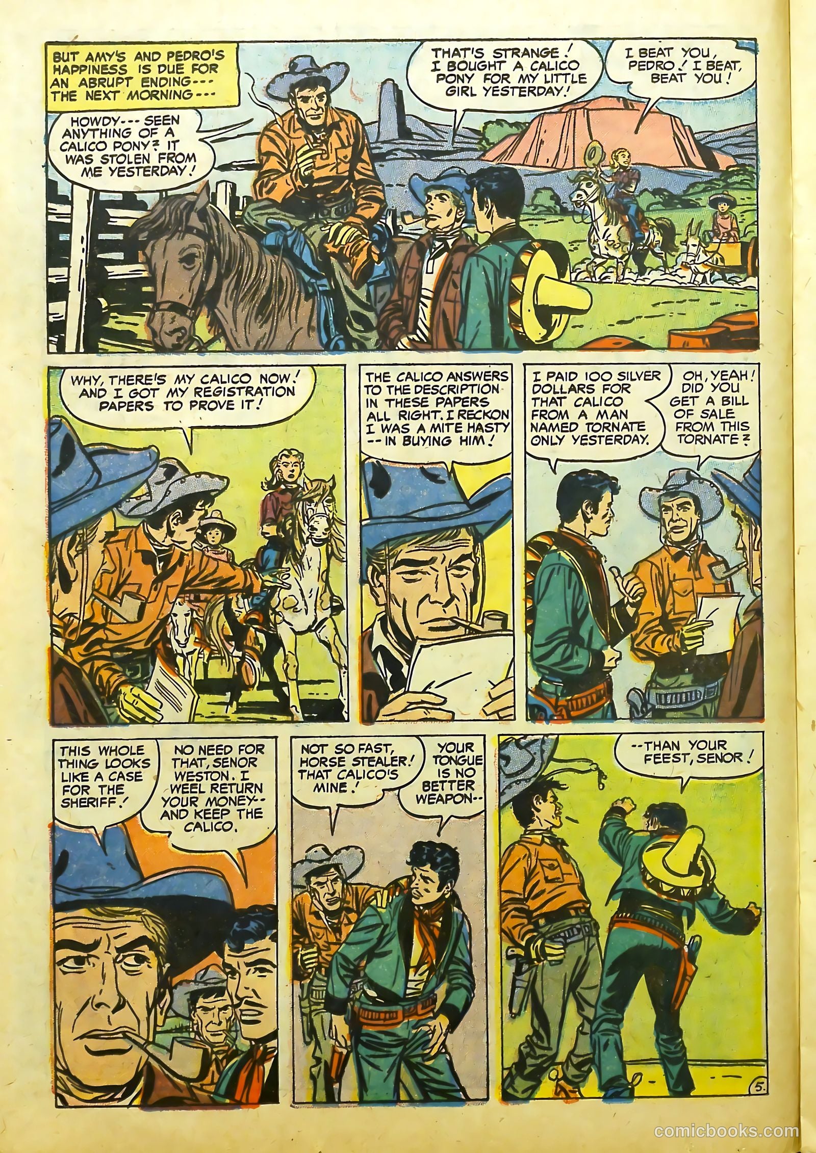 Prize Comics Western #118 — page 16 of 36