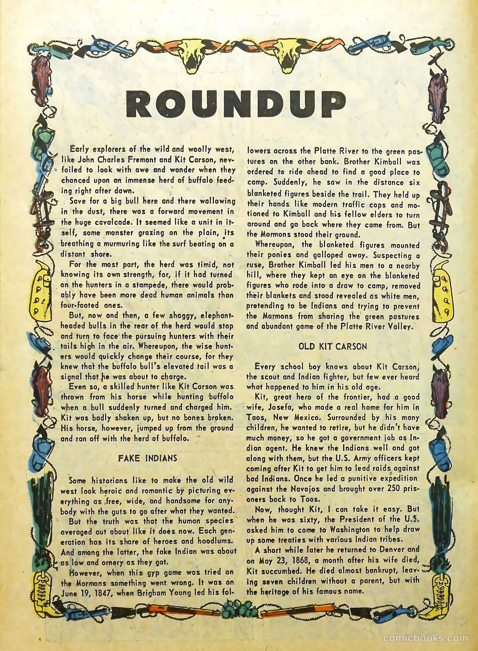 Prize Comics Western #118 — page 26 of 36