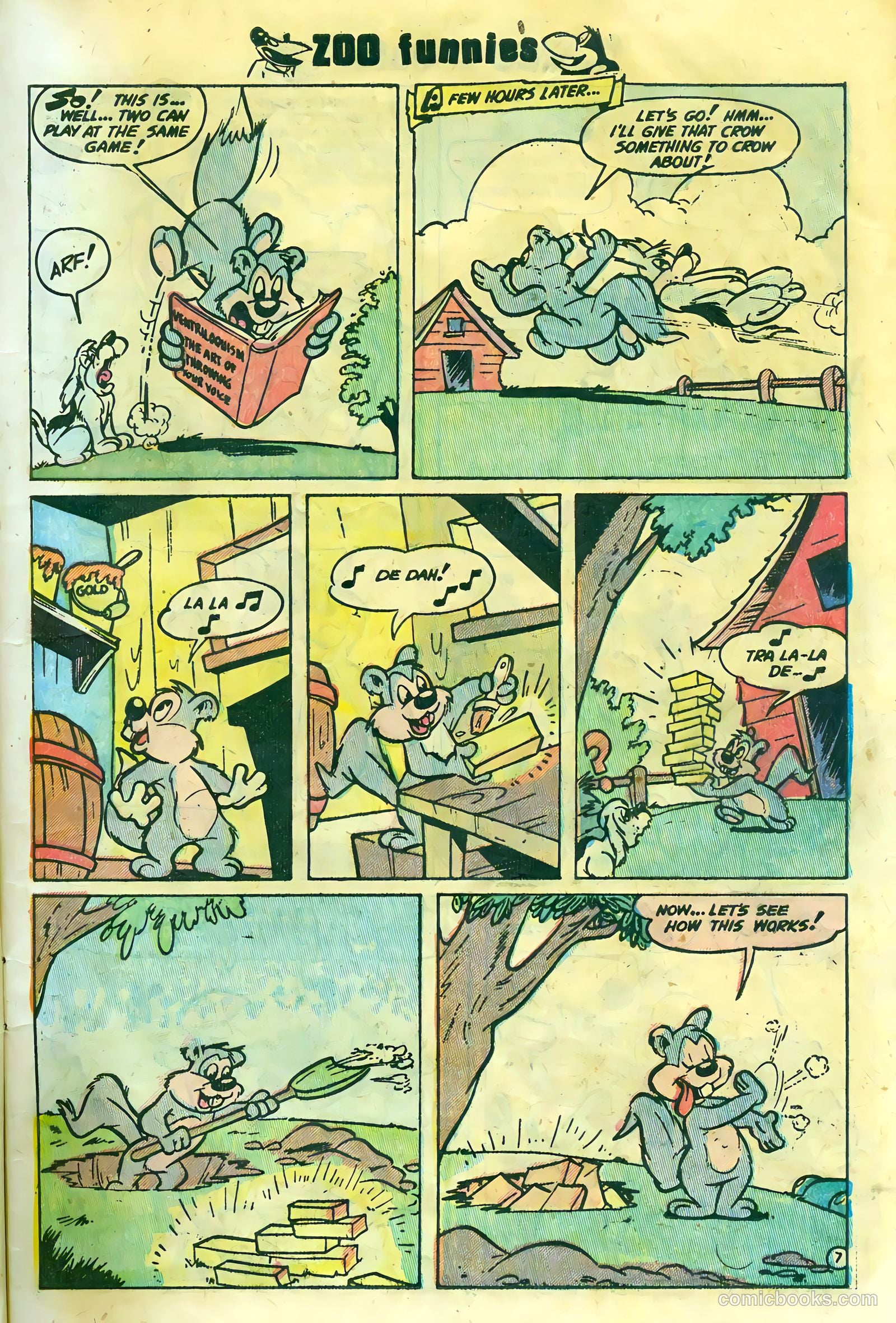 Zoo Funnies v2 #2 — page 9 of 36