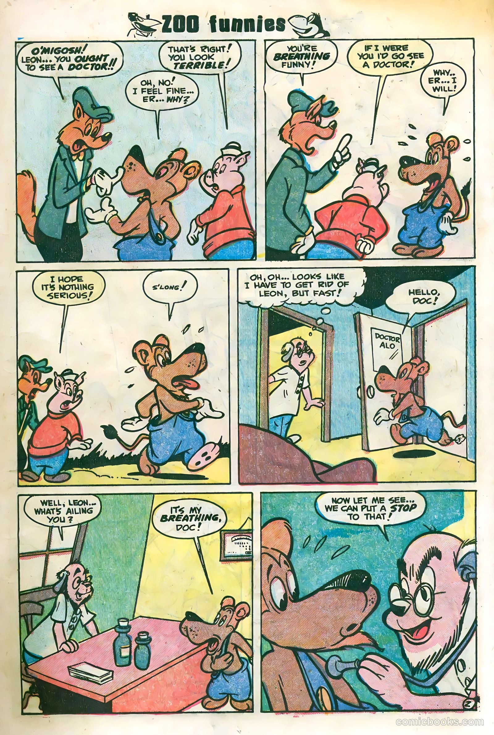 Zoo Funnies v2 #2 — page 13 of 36