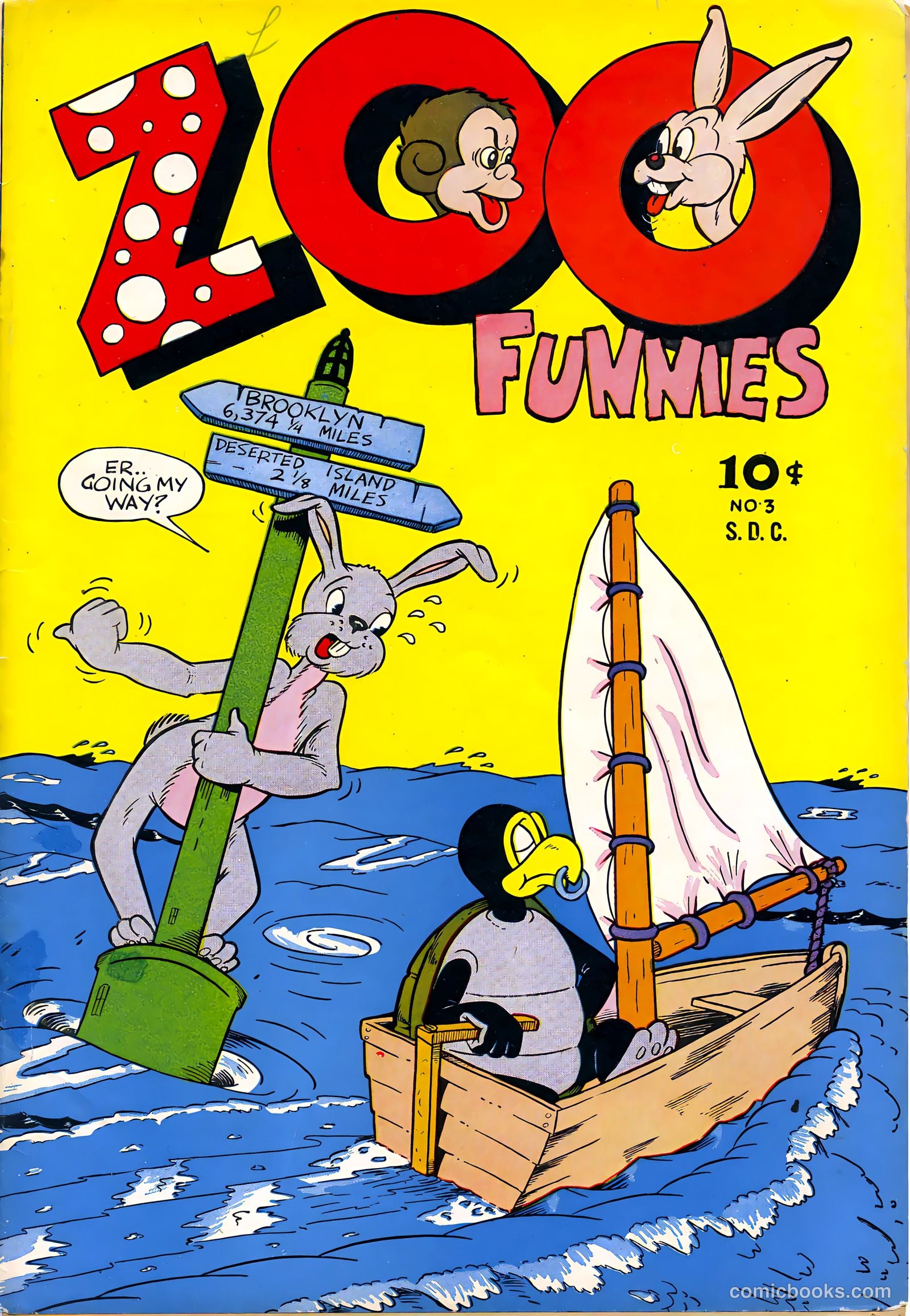 Zoo Funnies v1 #3 — page 1 of 52