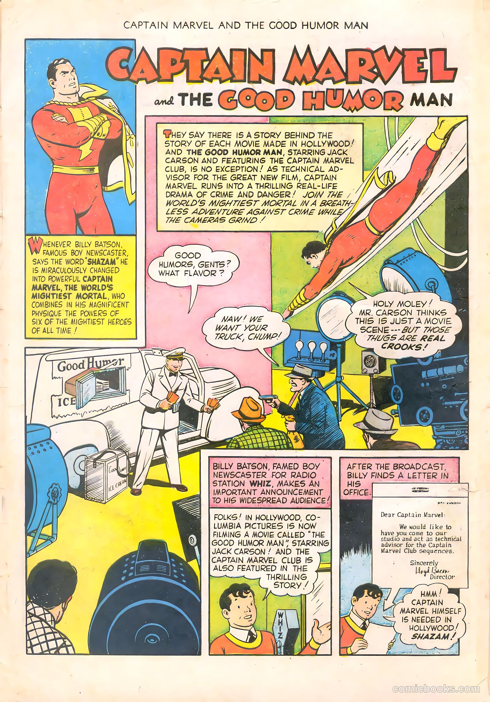 Captain Marvel and the Good Humor Man #1 — page 4 of 36