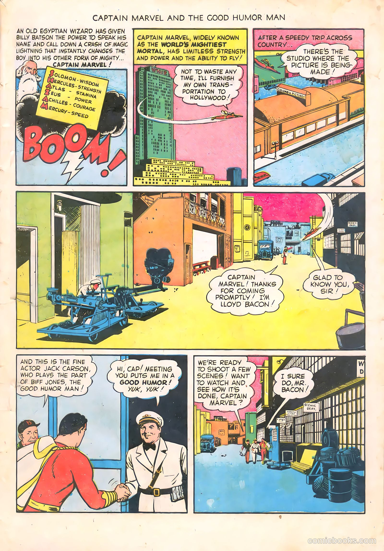 Captain Marvel and the Good Humor Man #1 — page 5 of 36