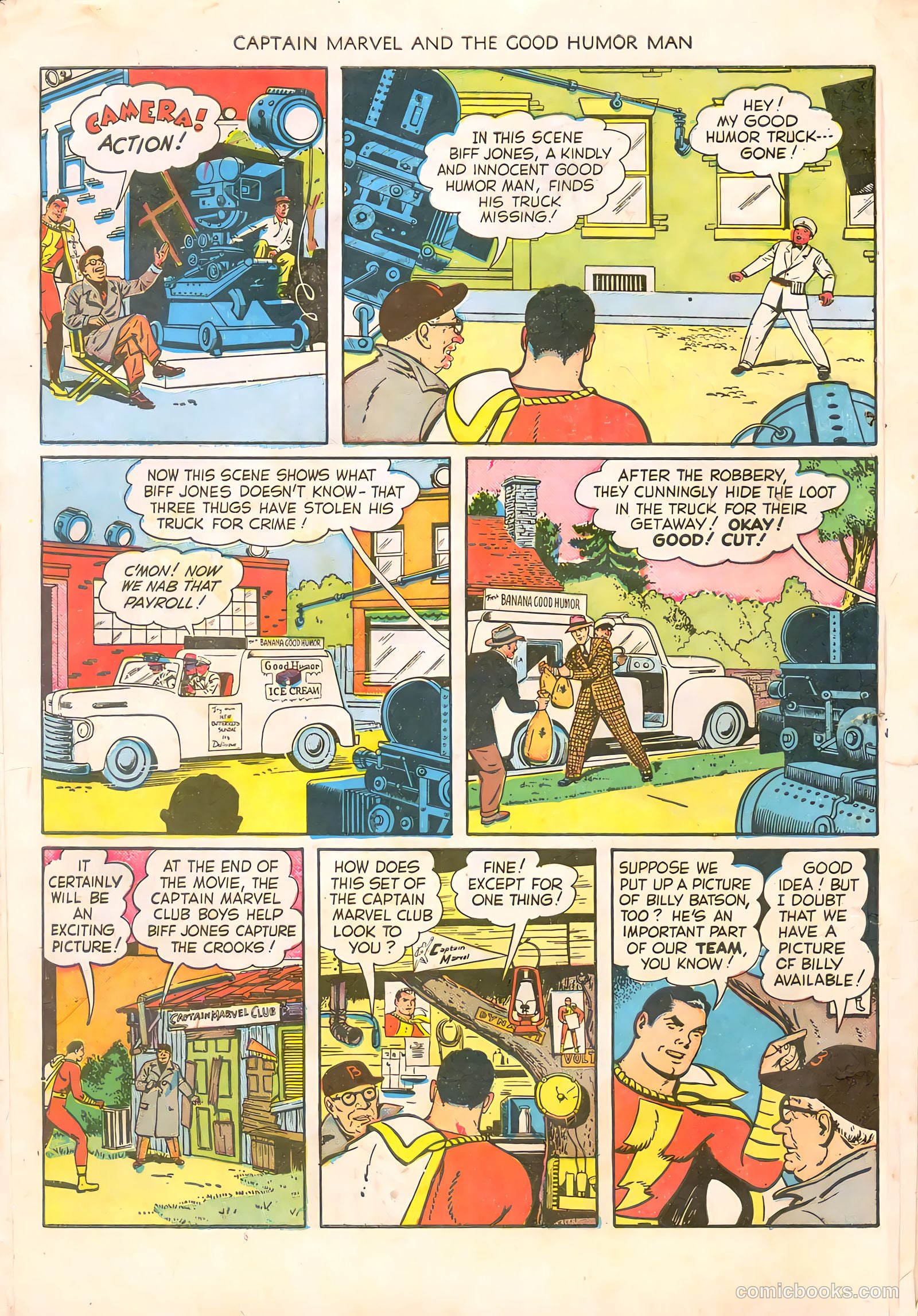 Captain Marvel and the Good Humor Man #1 — page 6 of 36