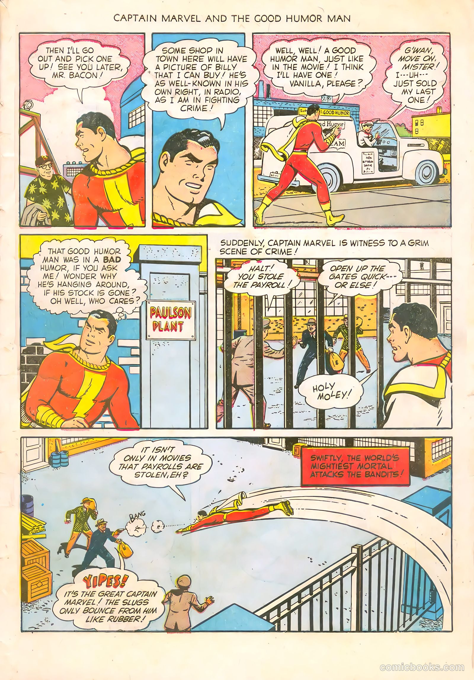 Captain Marvel and the Good Humor Man #1 — page 7 of 36