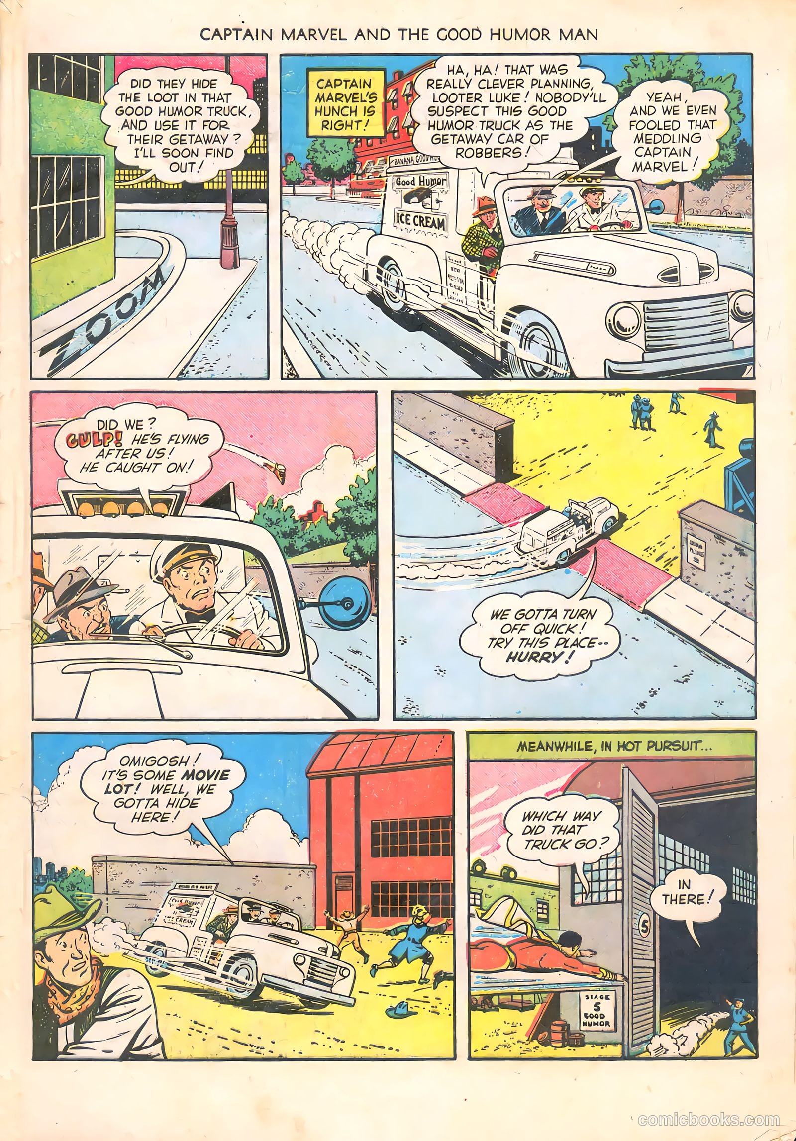 Captain Marvel and the Good Humor Man #1 — page 9 of 36