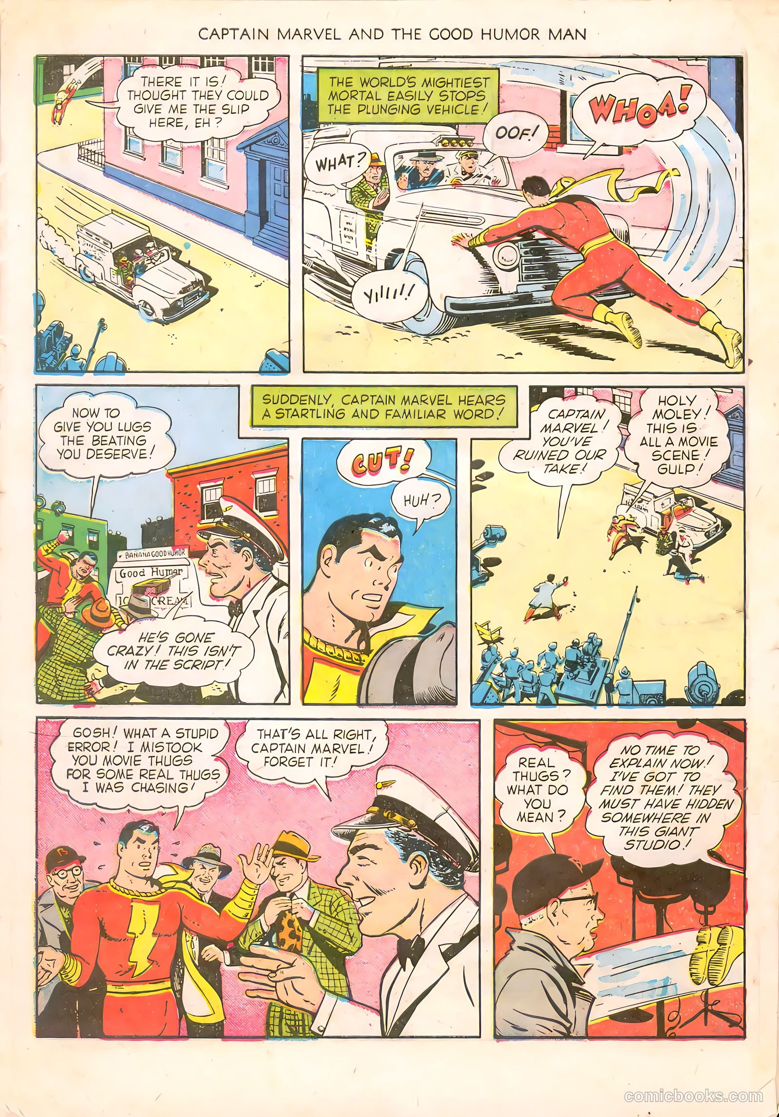 Captain Marvel and the Good Humor Man #1 — page 10 of 36