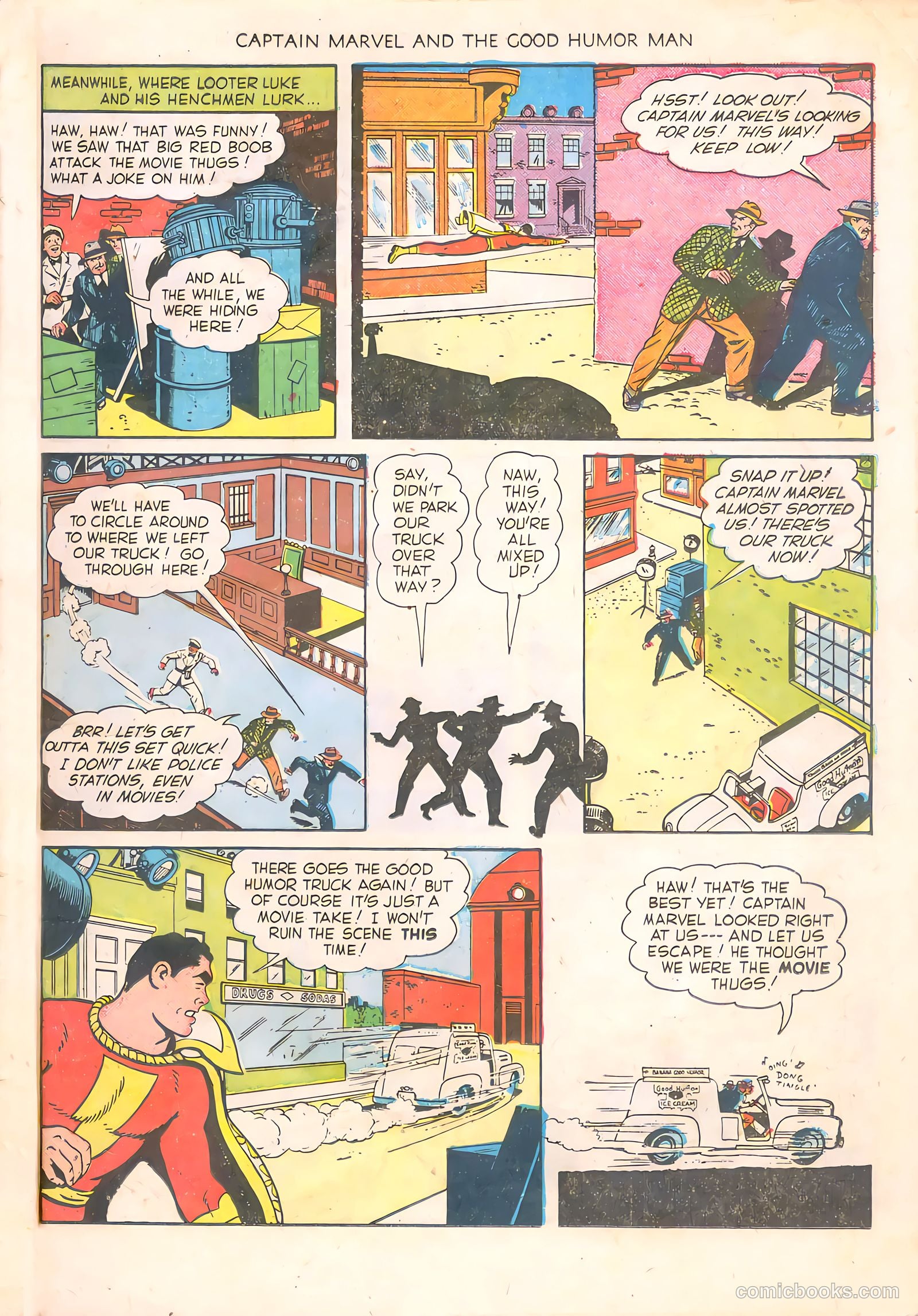 Captain Marvel and the Good Humor Man #1 — page 11 of 36