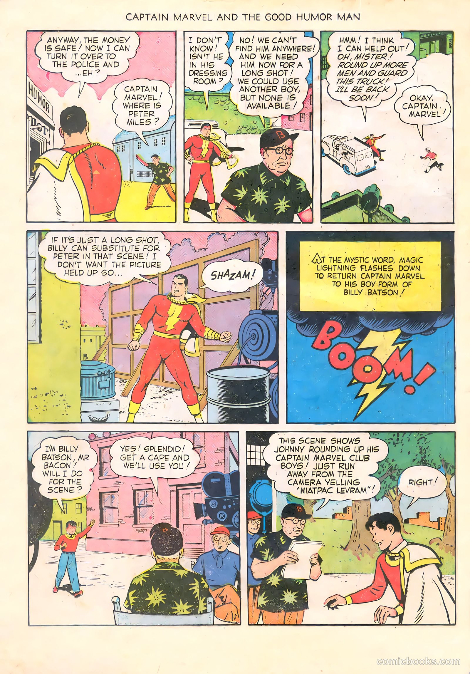 Captain Marvel and the Good Humor Man #1 — page 24 of 36