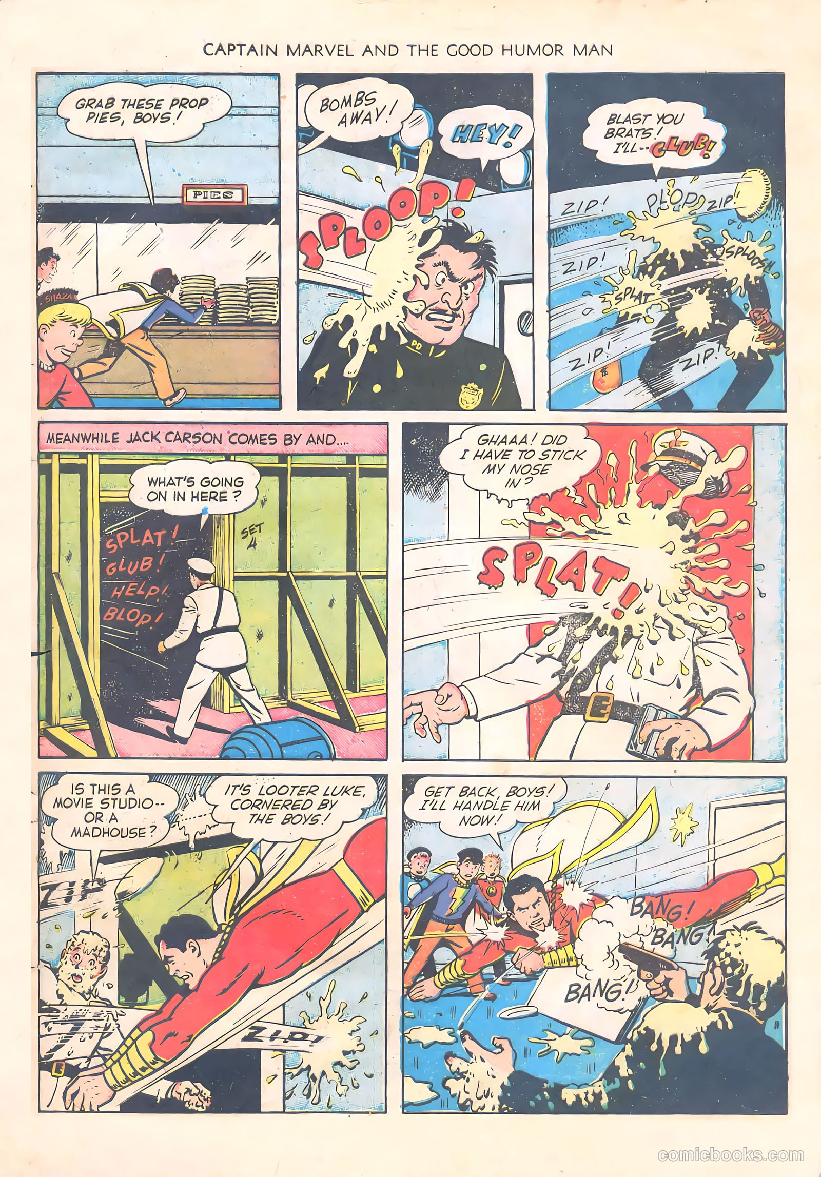 Captain Marvel and the Good Humor Man #1 — page 33 of 36