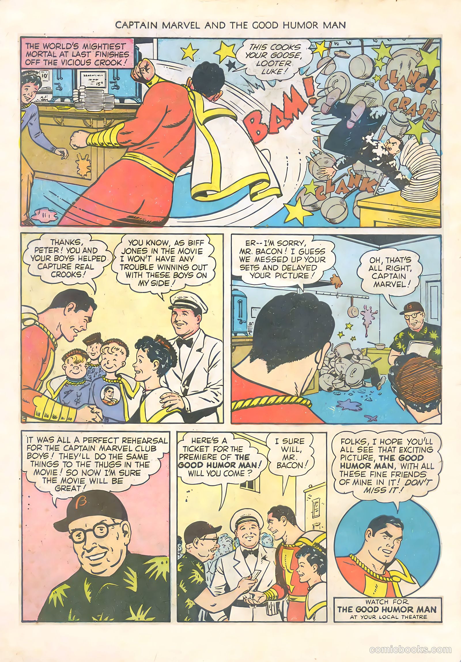 Captain Marvel and the Good Humor Man #1 — page 34 of 36