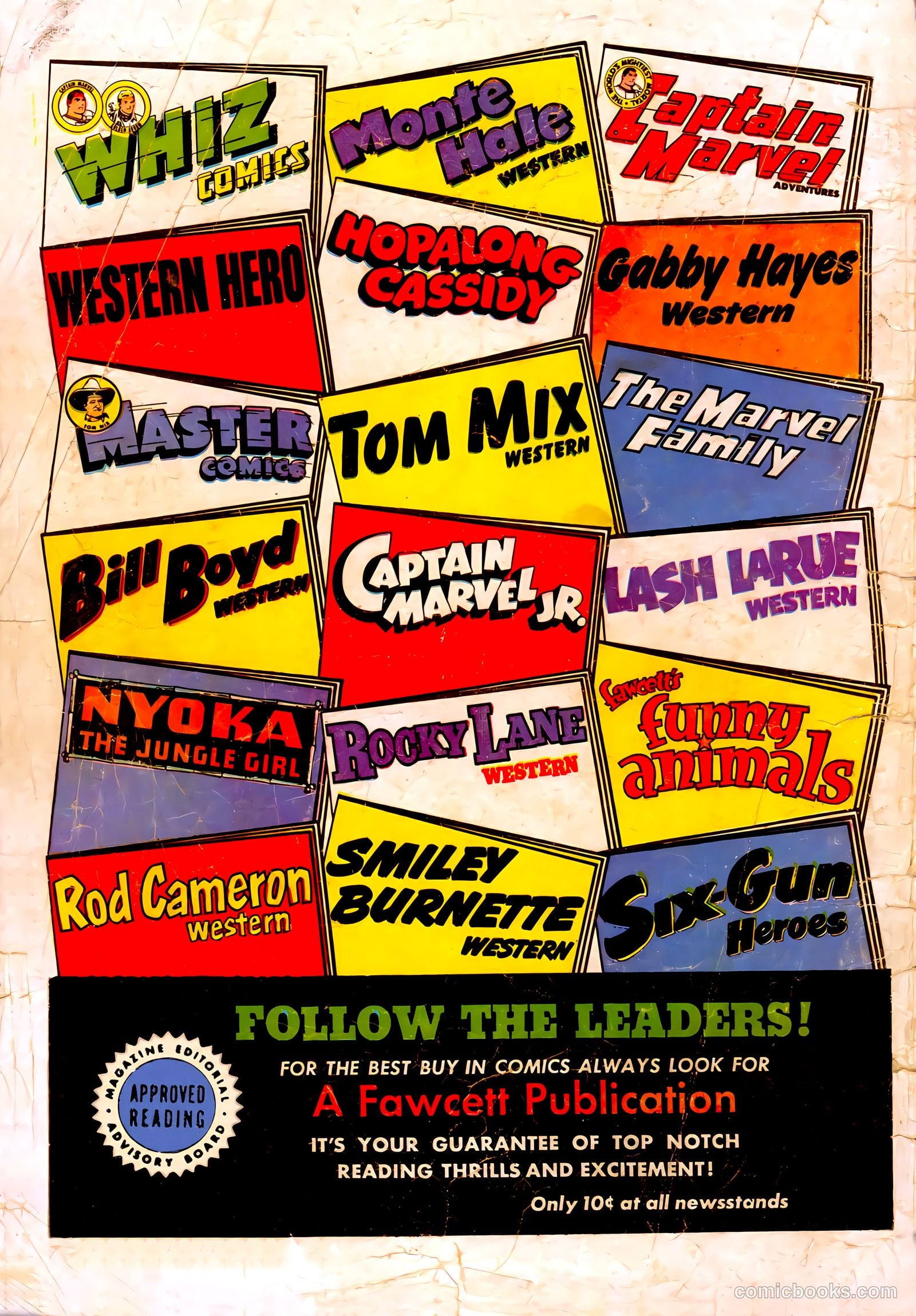 Captain Marvel and the Good Humor Man #1 — page 36 of 36