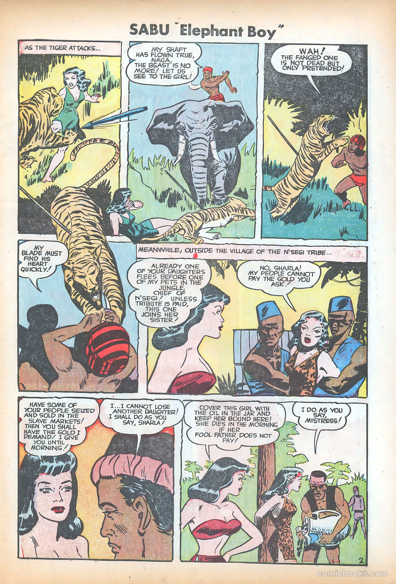 Sabu "Elephant Boy" #30 — page 3 of 36