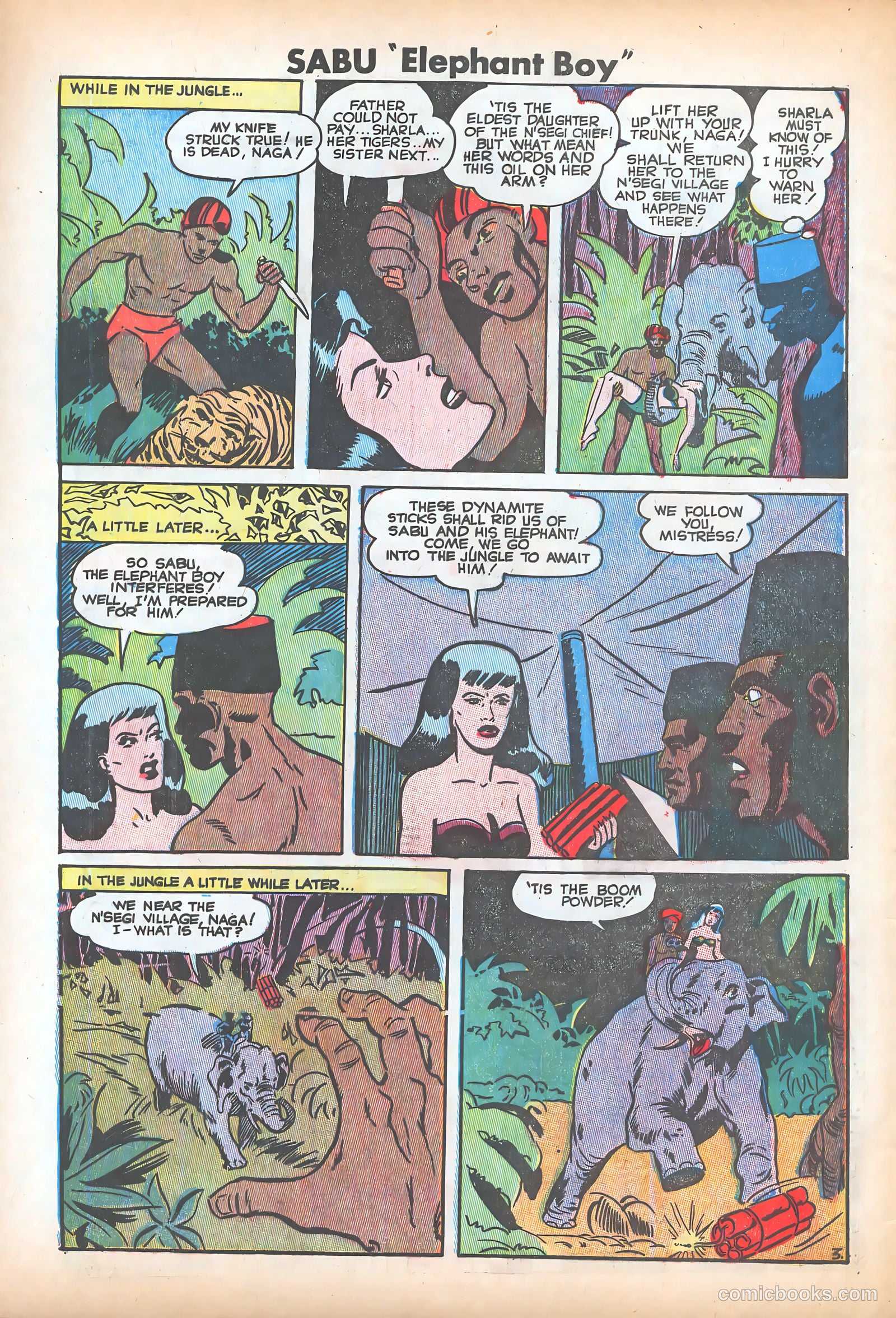 Sabu "Elephant Boy" #30 — page 4 of 36