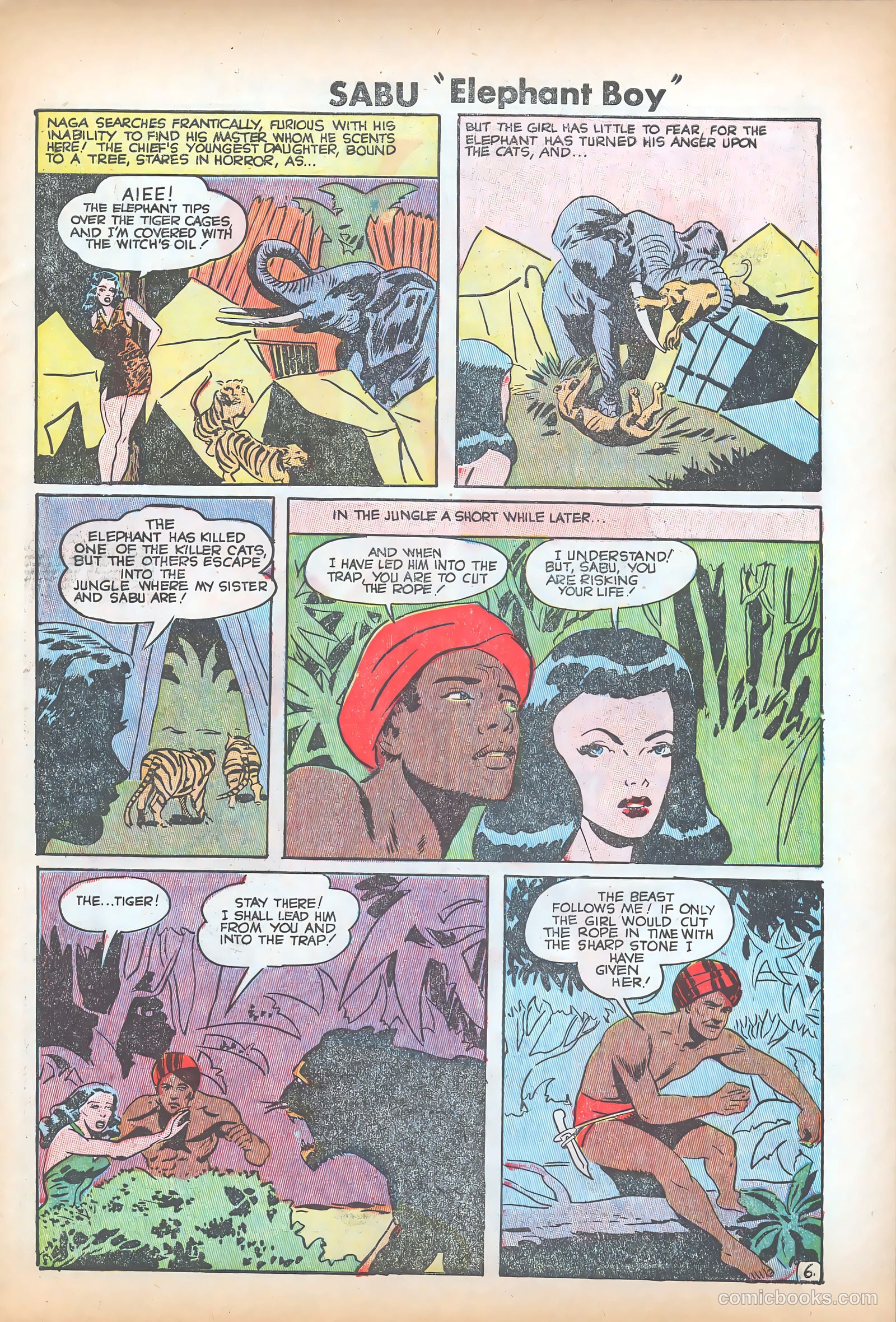 Sabu "Elephant Boy" #30 — page 7 of 36