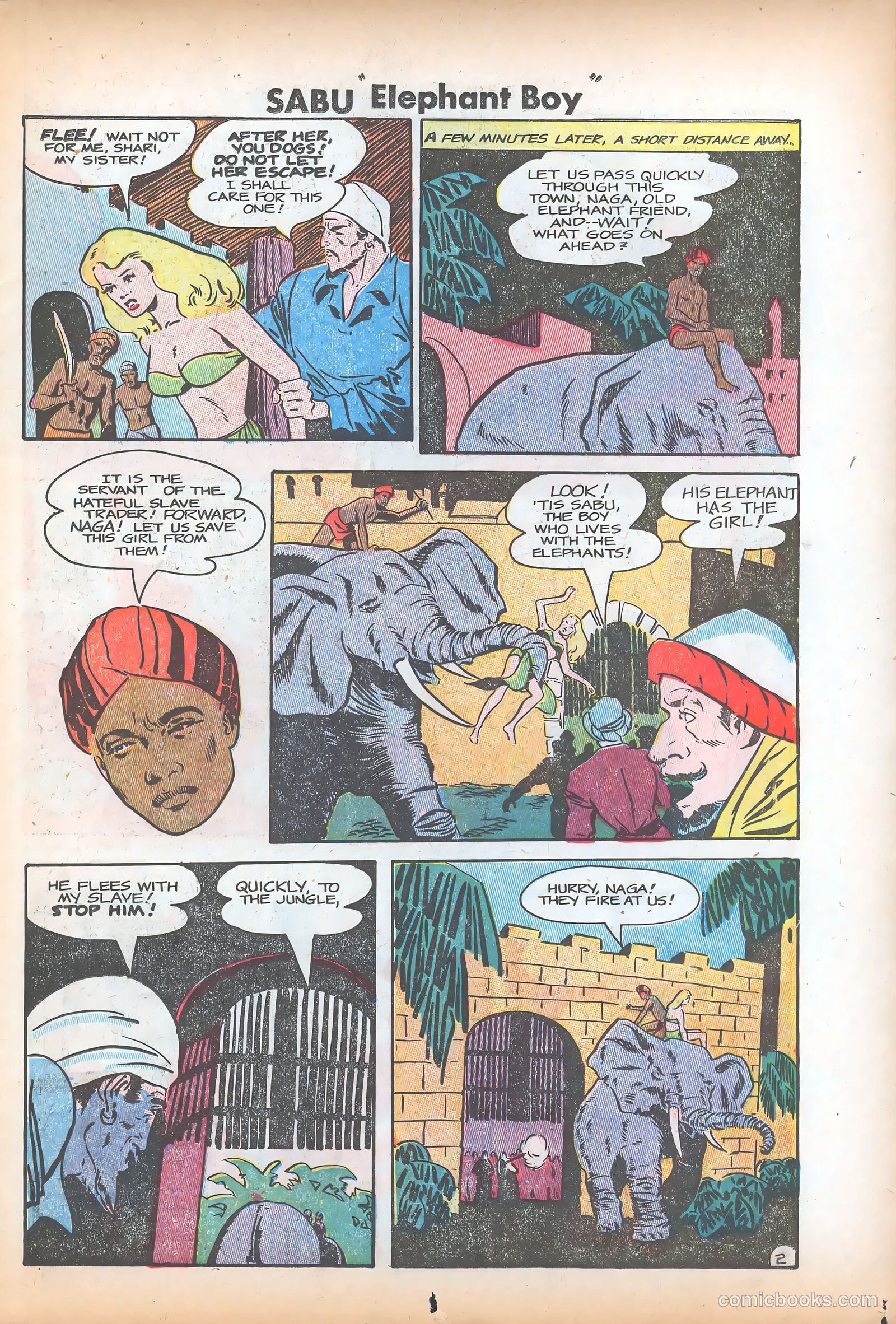 Sabu "Elephant Boy" #30 — page 11 of 36