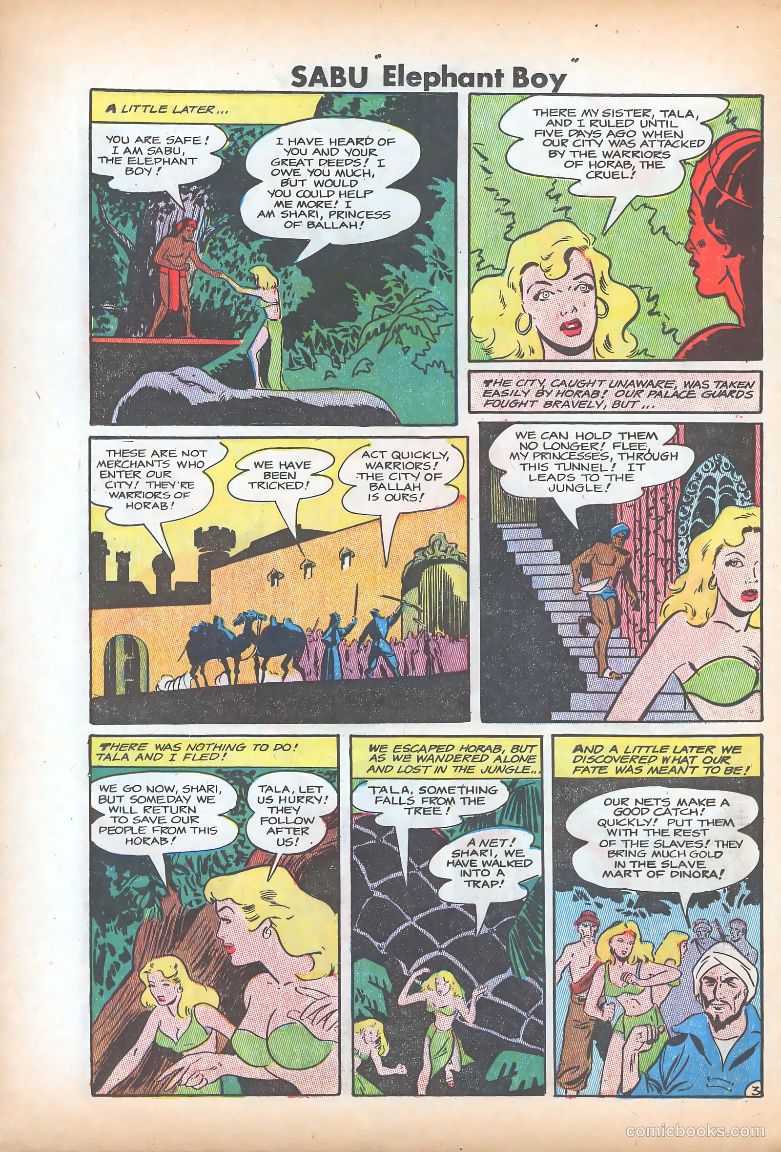 Sabu "Elephant Boy" #30 — page 12 of 36