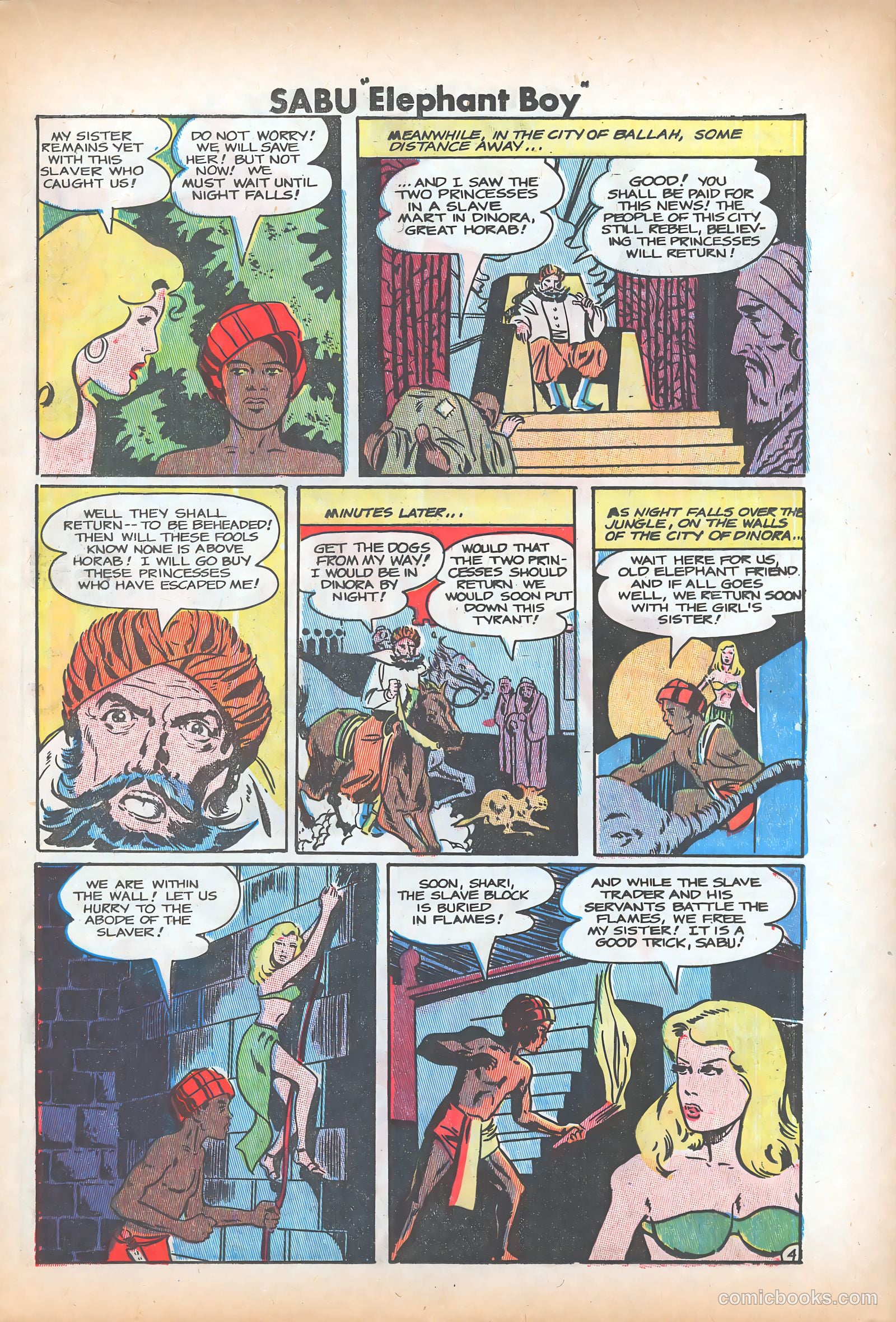 Sabu "Elephant Boy" #30 — page 13 of 36