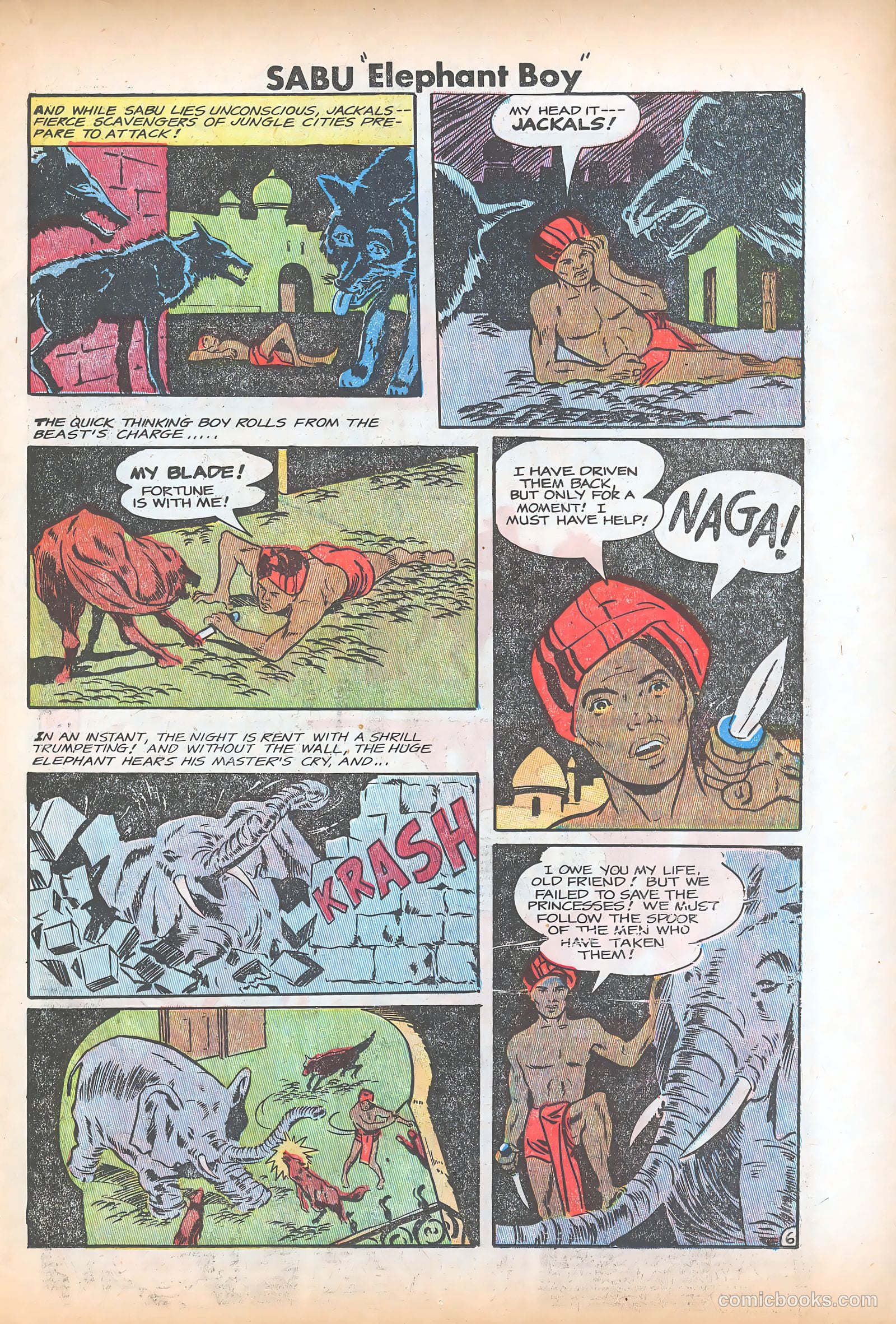 Sabu "Elephant Boy" #30 — page 15 of 36
