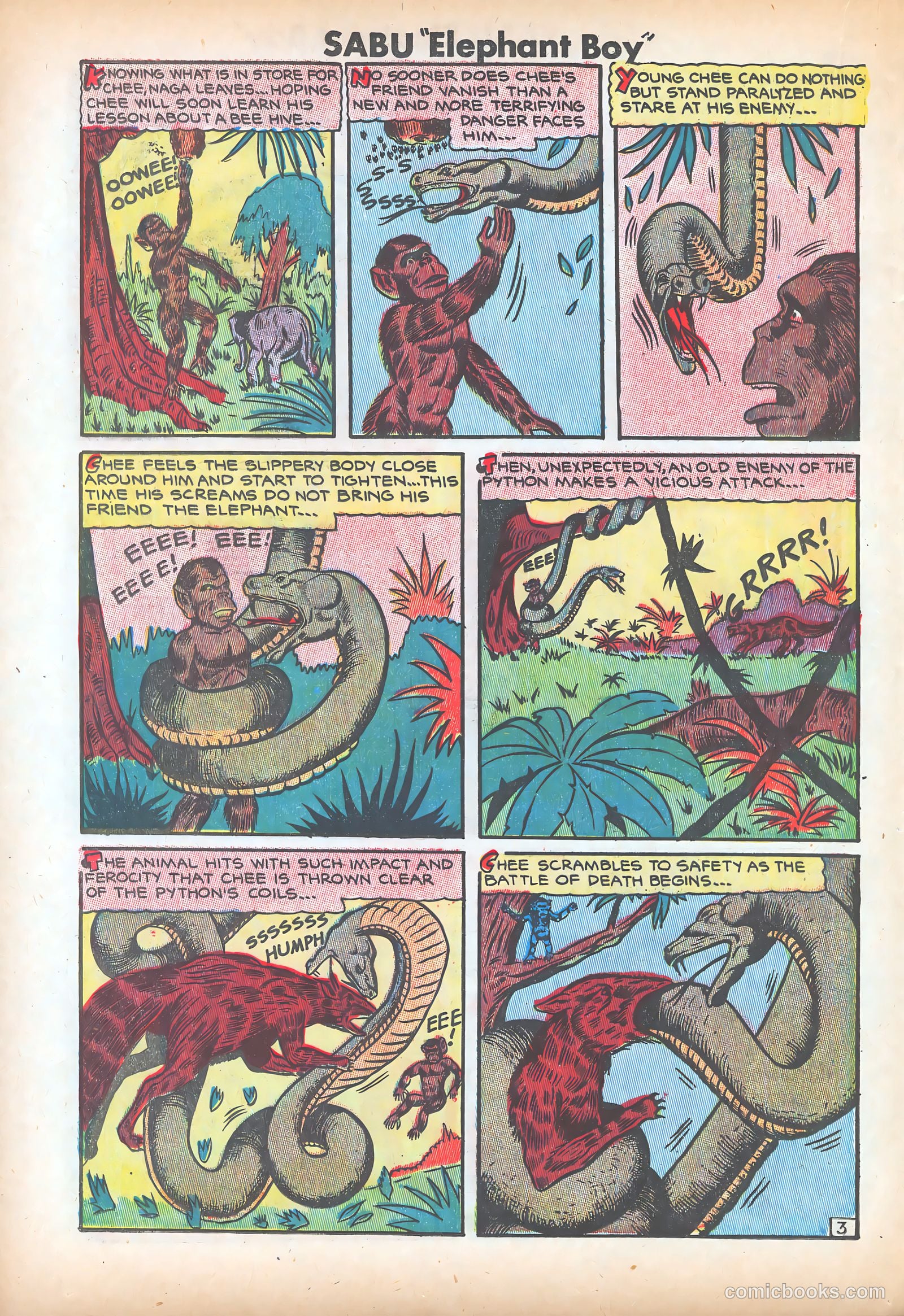 Sabu "Elephant Boy" #30 — page 20 of 36