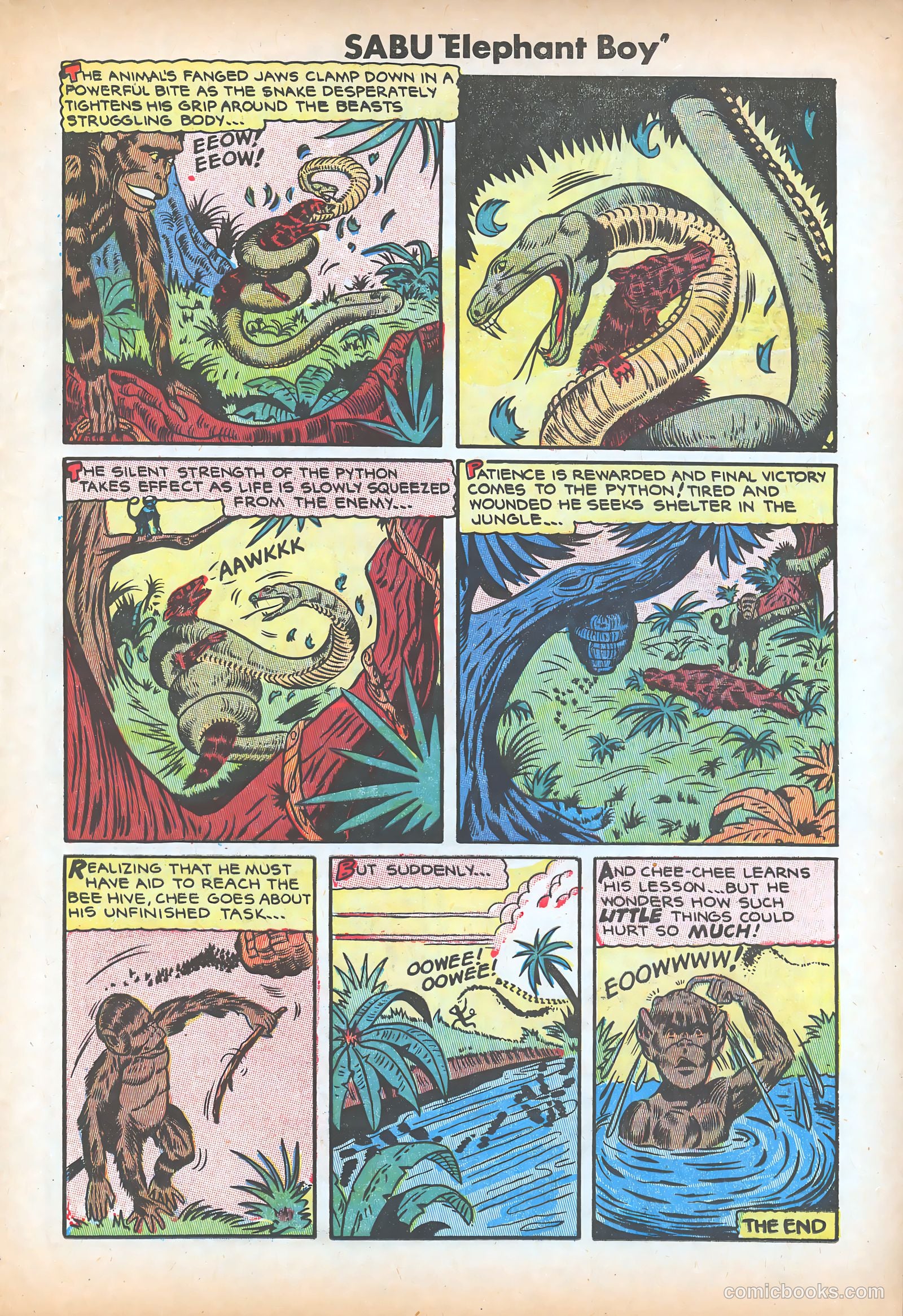 Sabu "Elephant Boy" #30 — page 21 of 36
