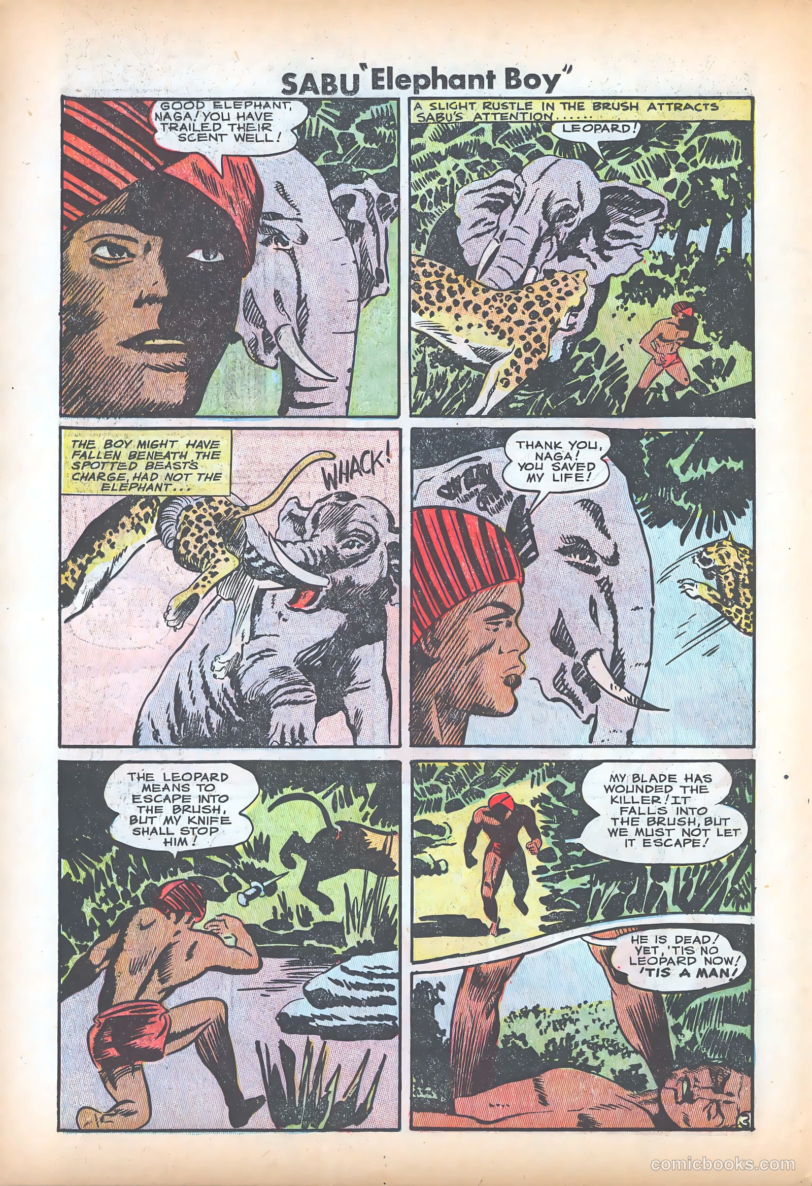 Sabu "Elephant Boy" #30 — page 26 of 36