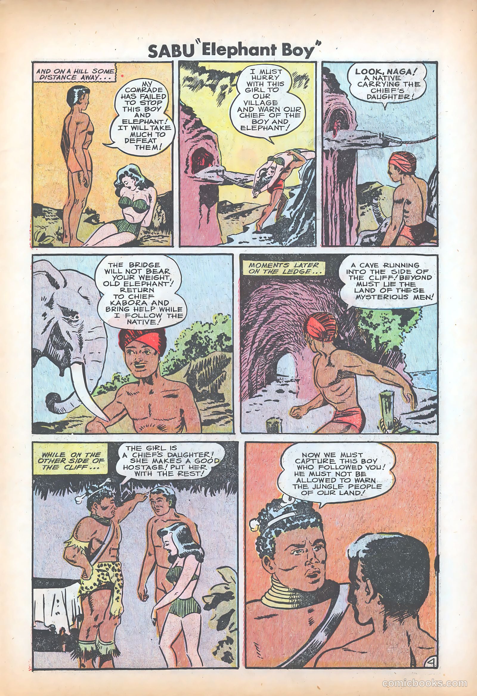 Sabu "Elephant Boy" #30 — page 27 of 36