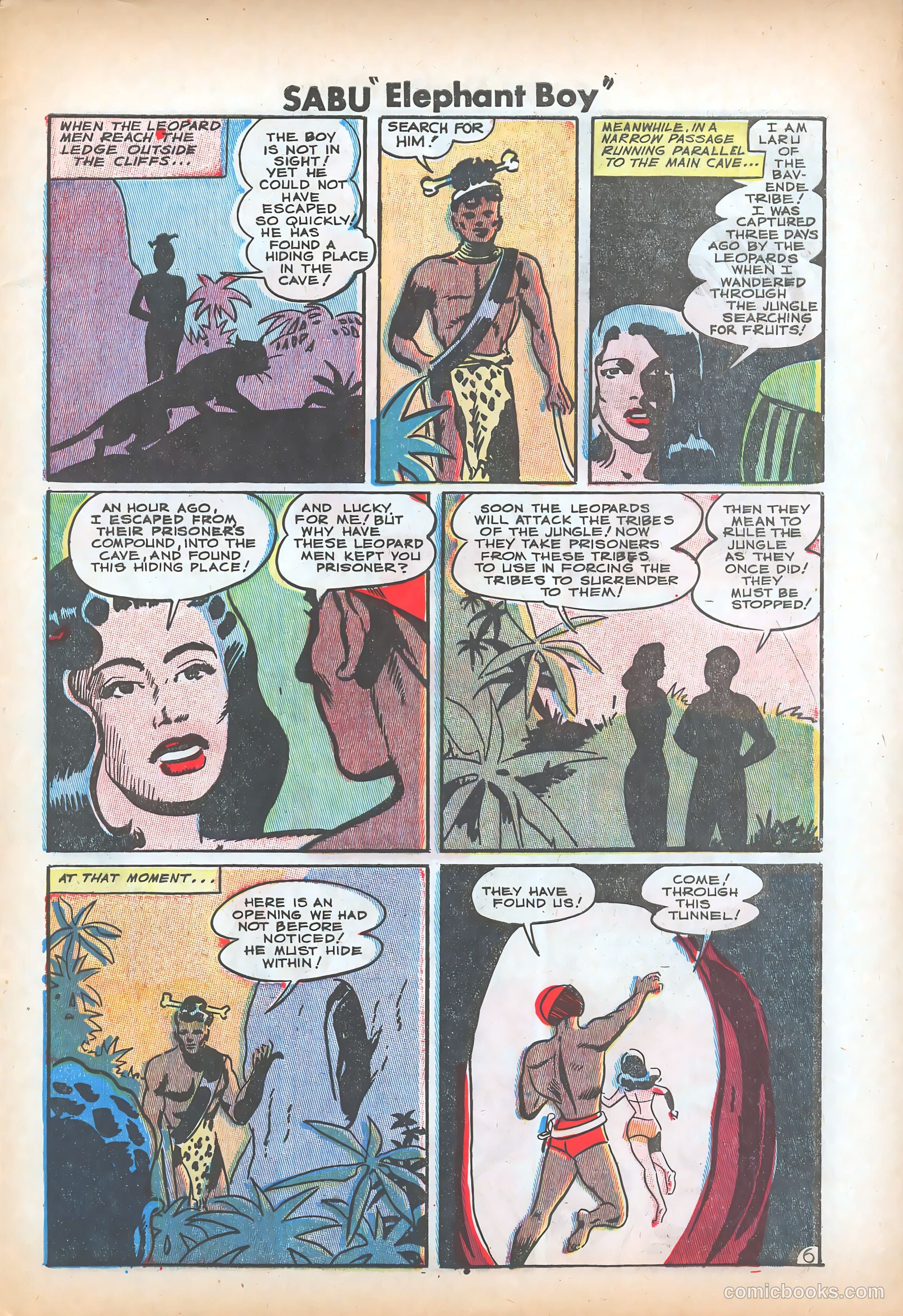 Sabu "Elephant Boy" #30 — page 29 of 36