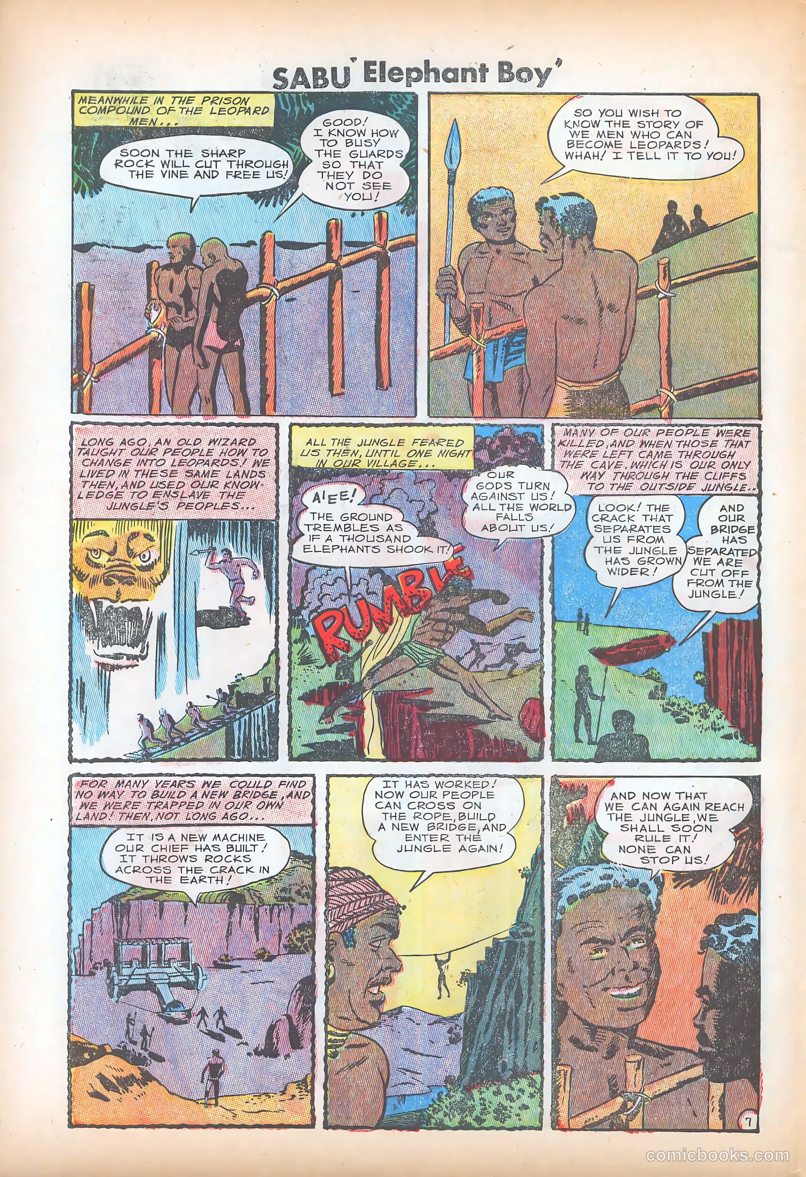 Sabu "Elephant Boy" #30 — page 30 of 36