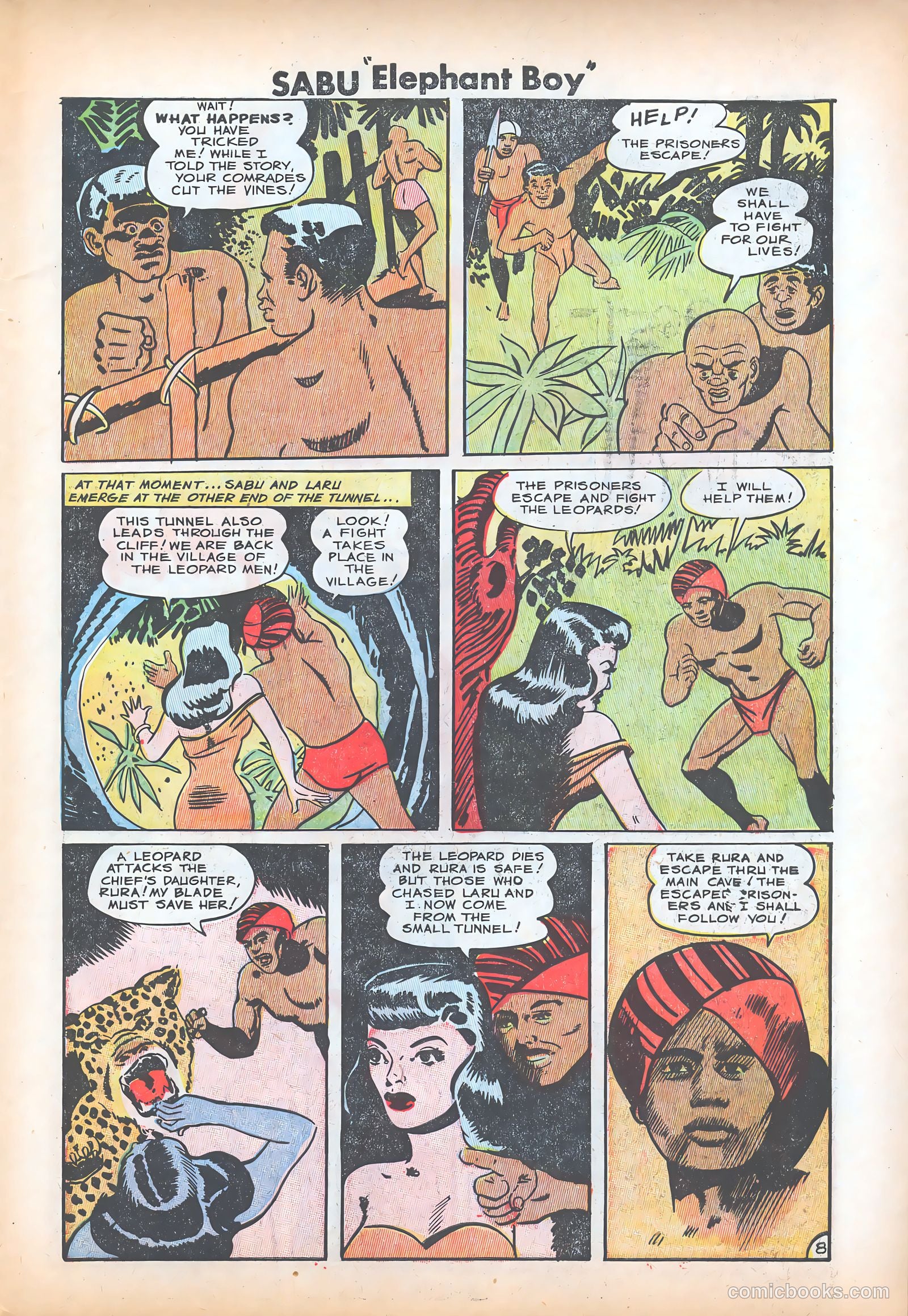 Sabu "Elephant Boy" #30 — page 31 of 36