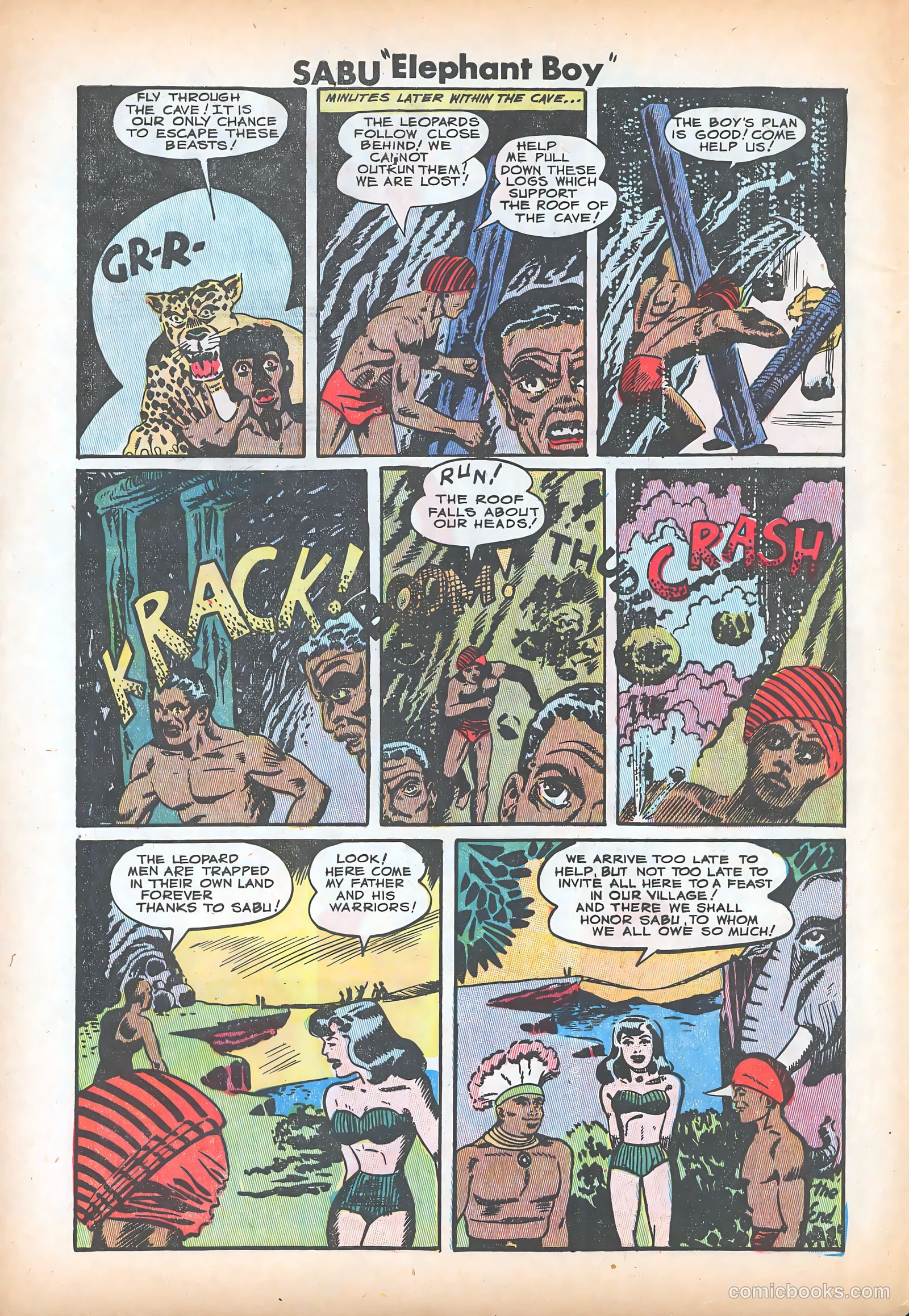 Sabu "Elephant Boy" #30 — page 32 of 36