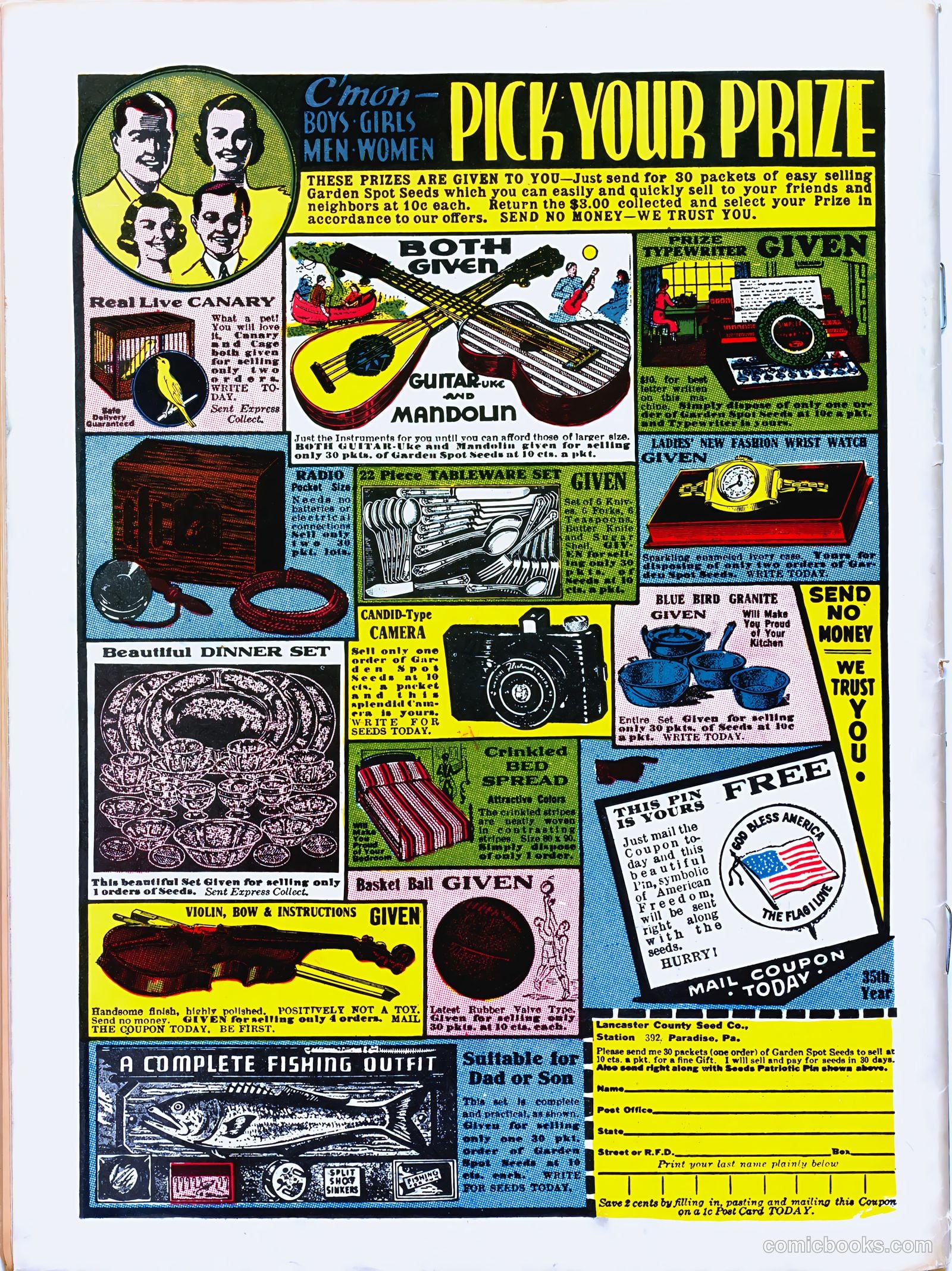 Prize Comics #19 — page 68 of 68