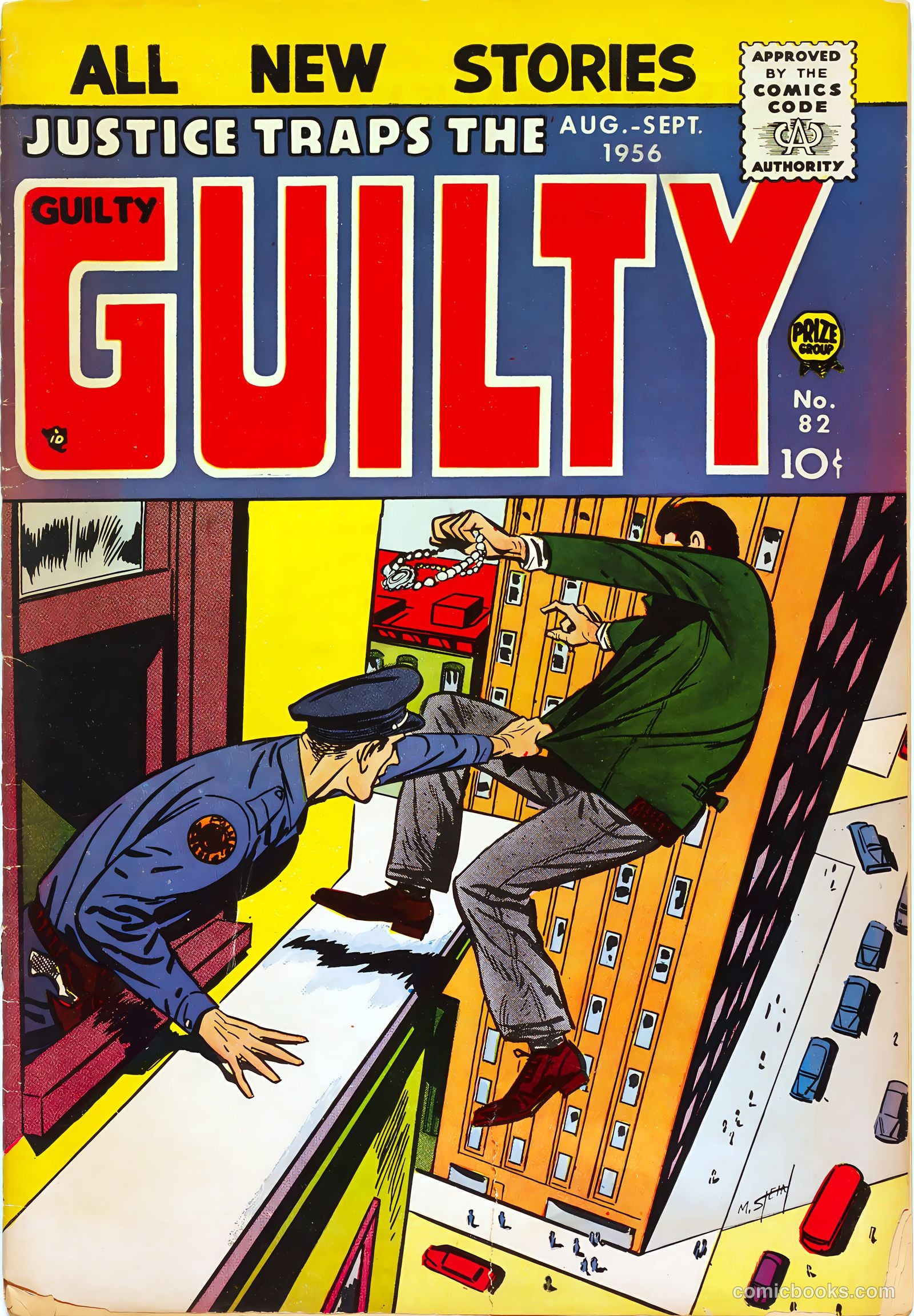 Justice Traps the Guilty #82 — page 1 of 37