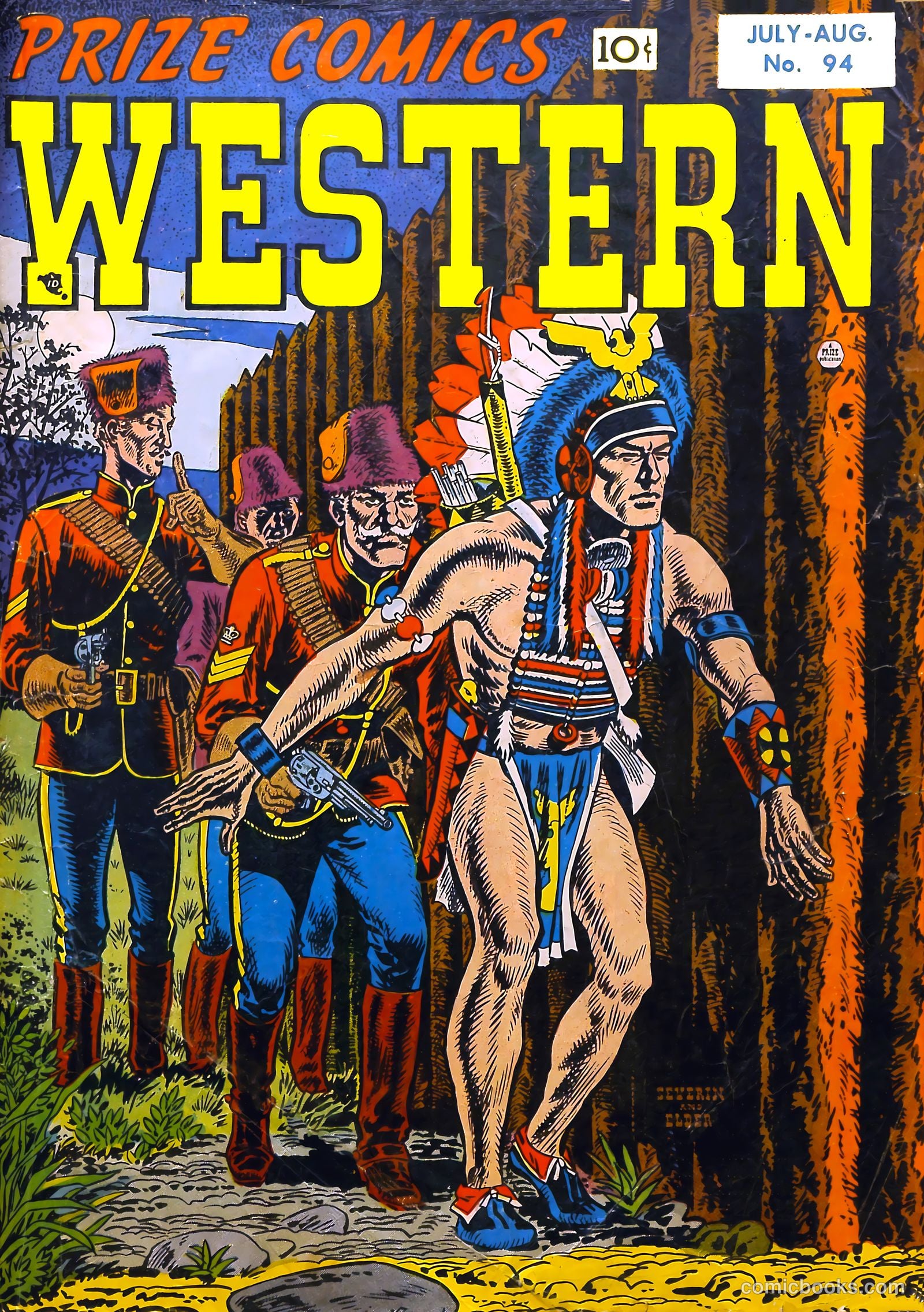 Prize Comics Western #94 — page 1 of 36
