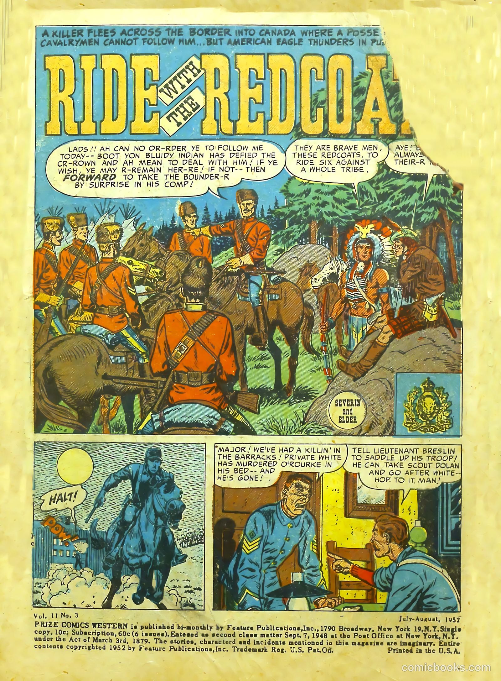 Prize Comics Western #94 — page 3 of 36