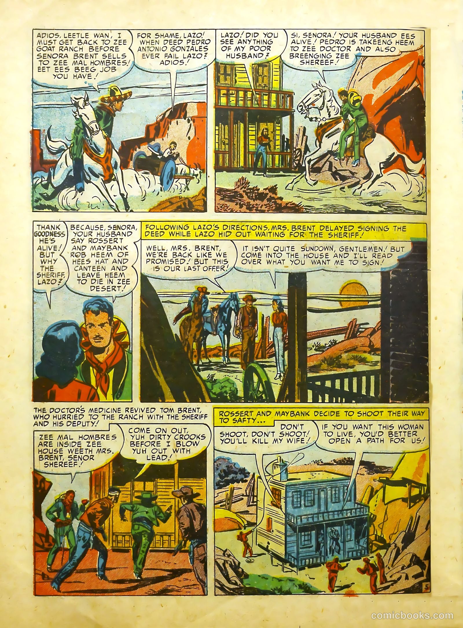 Prize Comics Western #94 — page 30 of 36