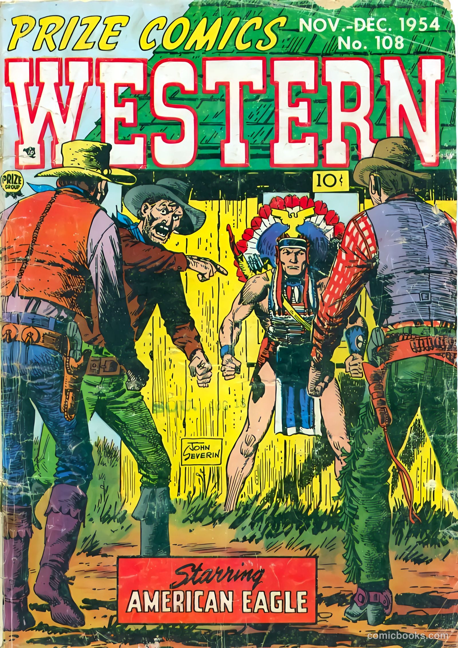 Prize Comics Western #108 — page 1 of 36