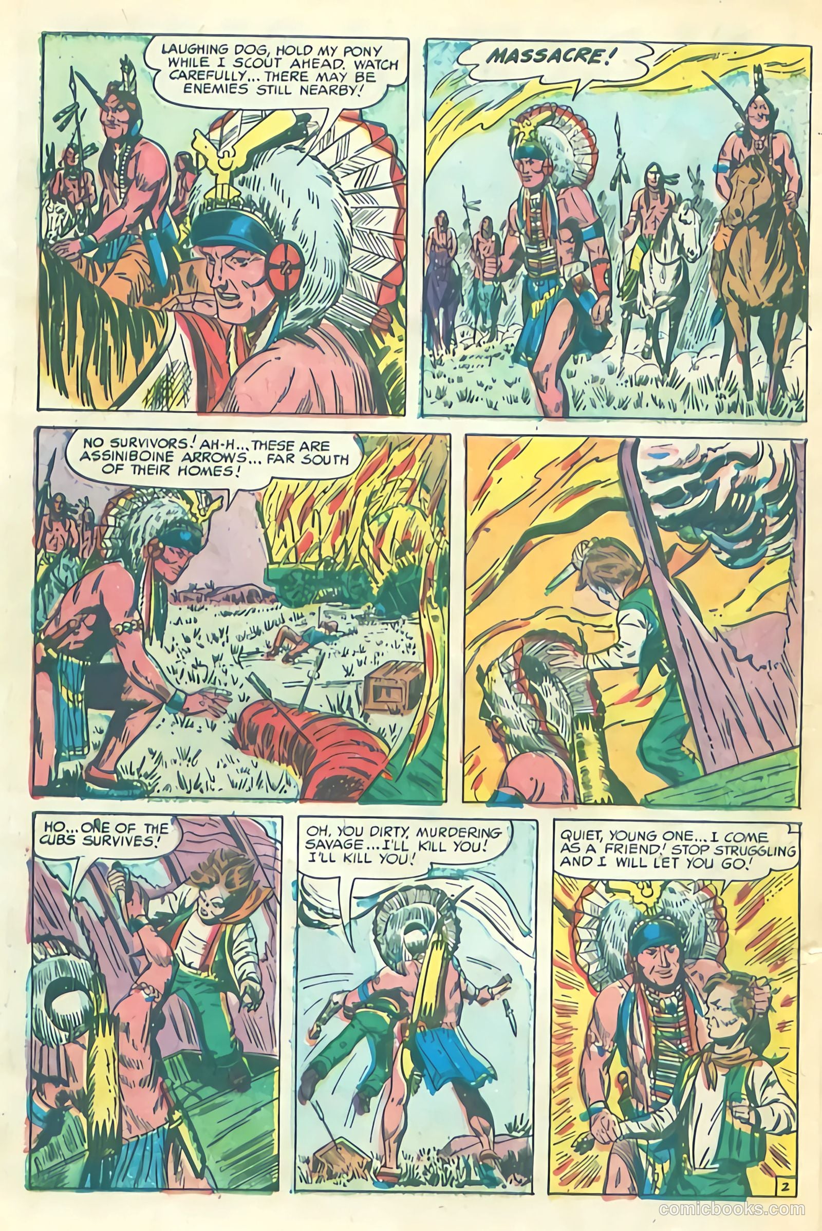 Prize Comics Western #108 — page 4 of 36