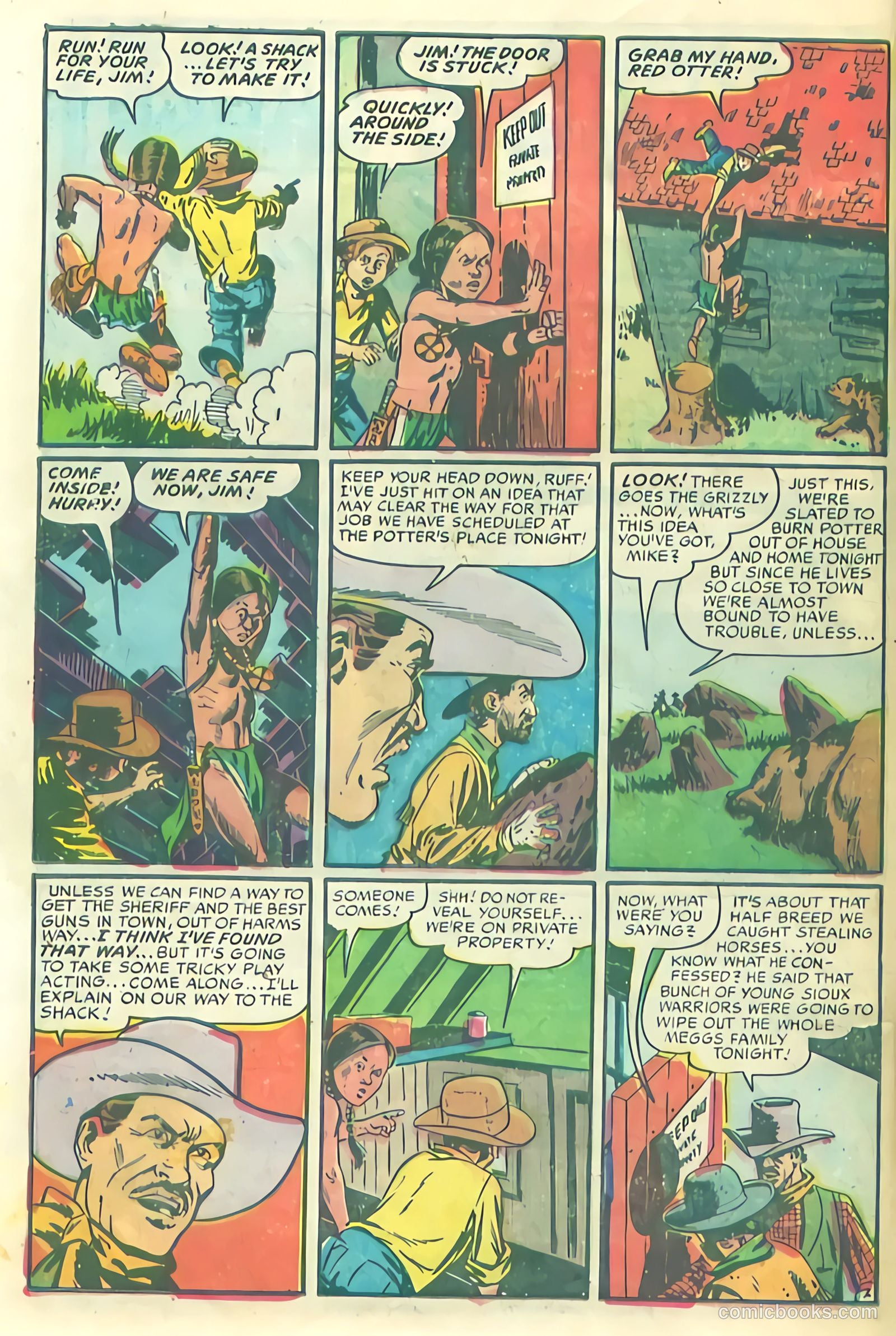 Prize Comics Western #108 — page 22 of 36