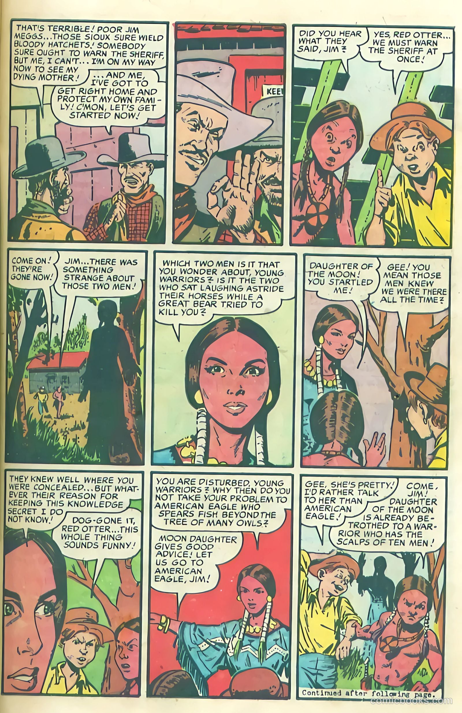 Prize Comics Western #108 — page 23 of 36