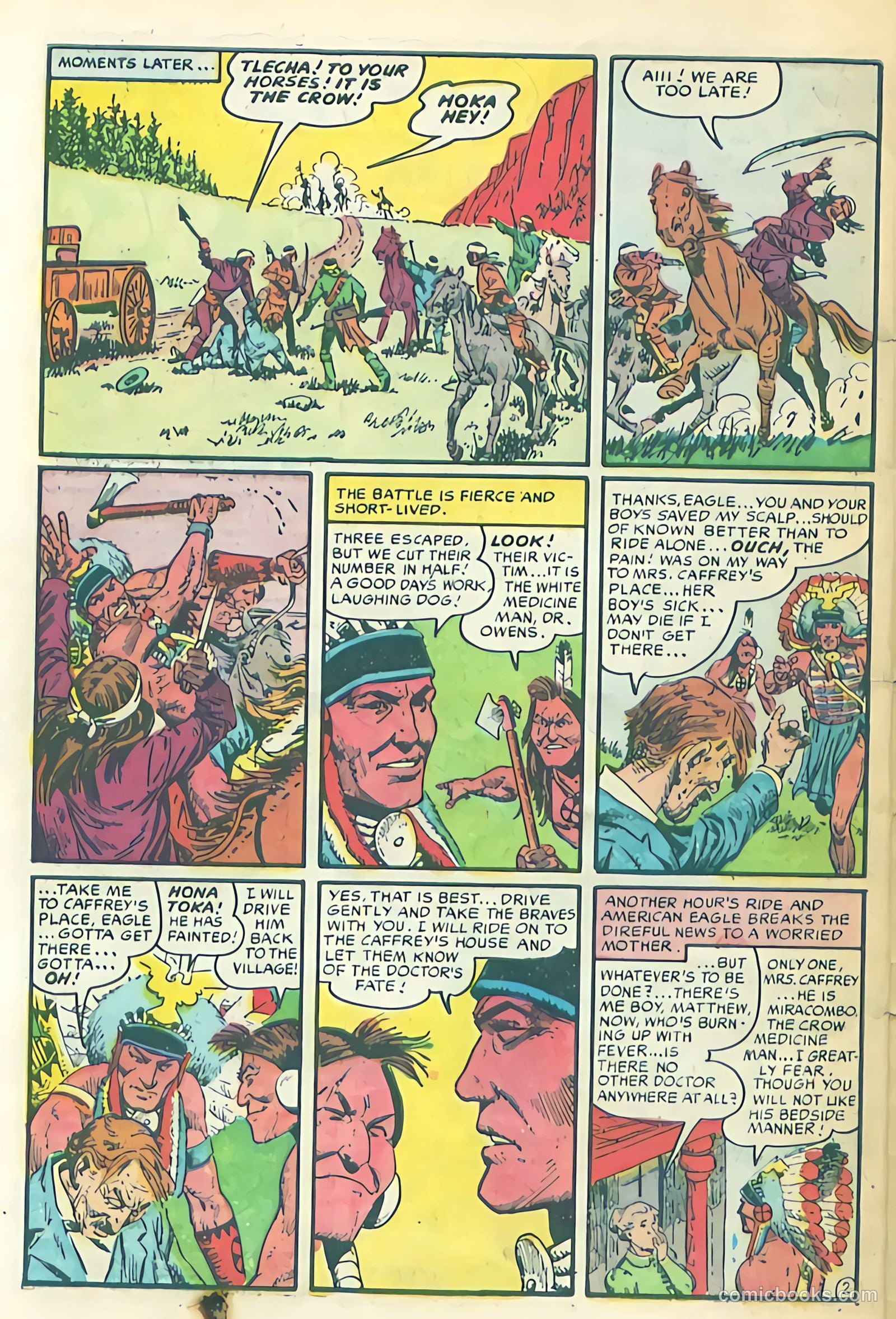 Prize Comics Western #108 — page 30 of 36